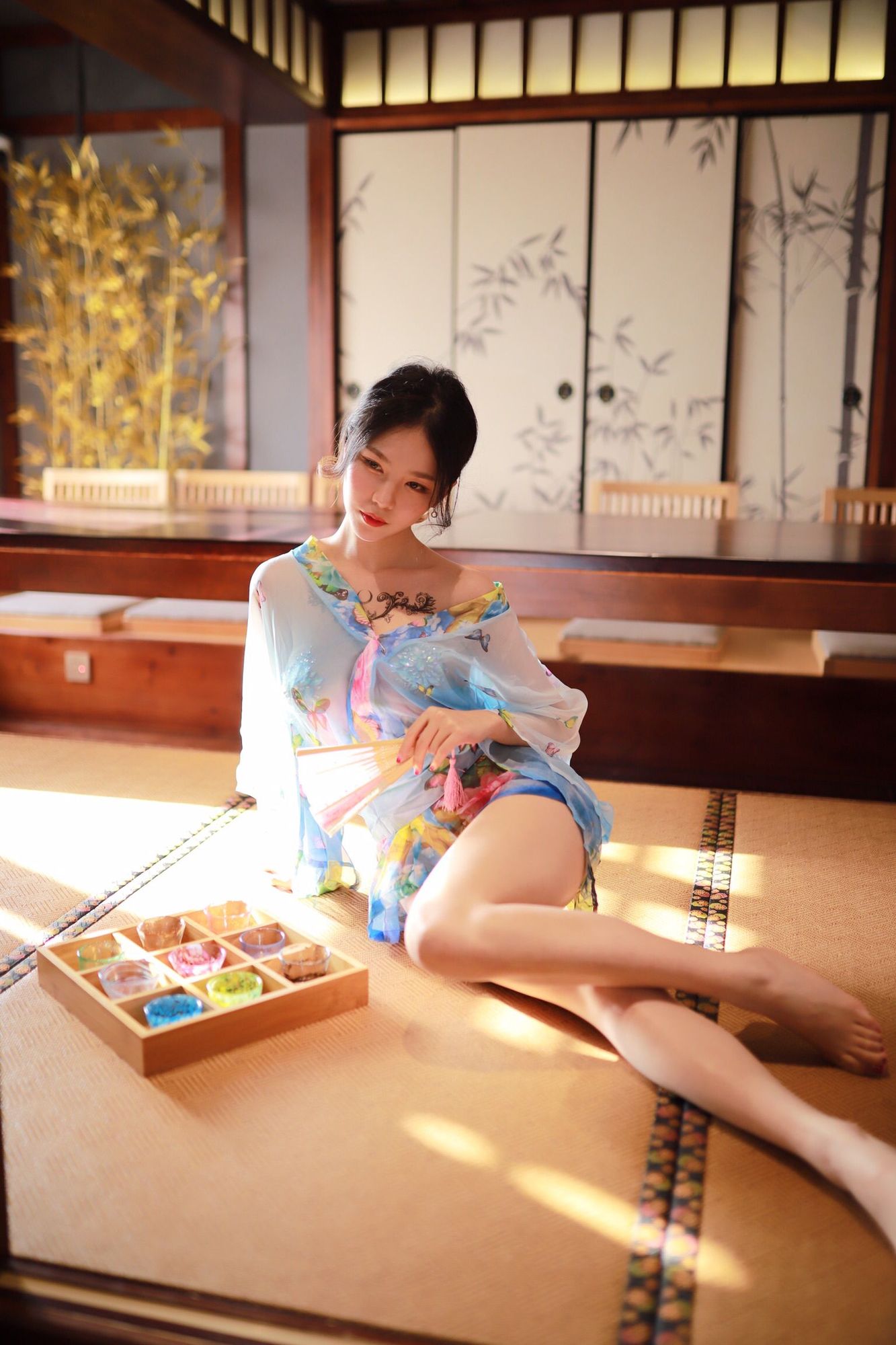 图片[6]-No.013-水蓝和服 [30P]-coswz-cos王者