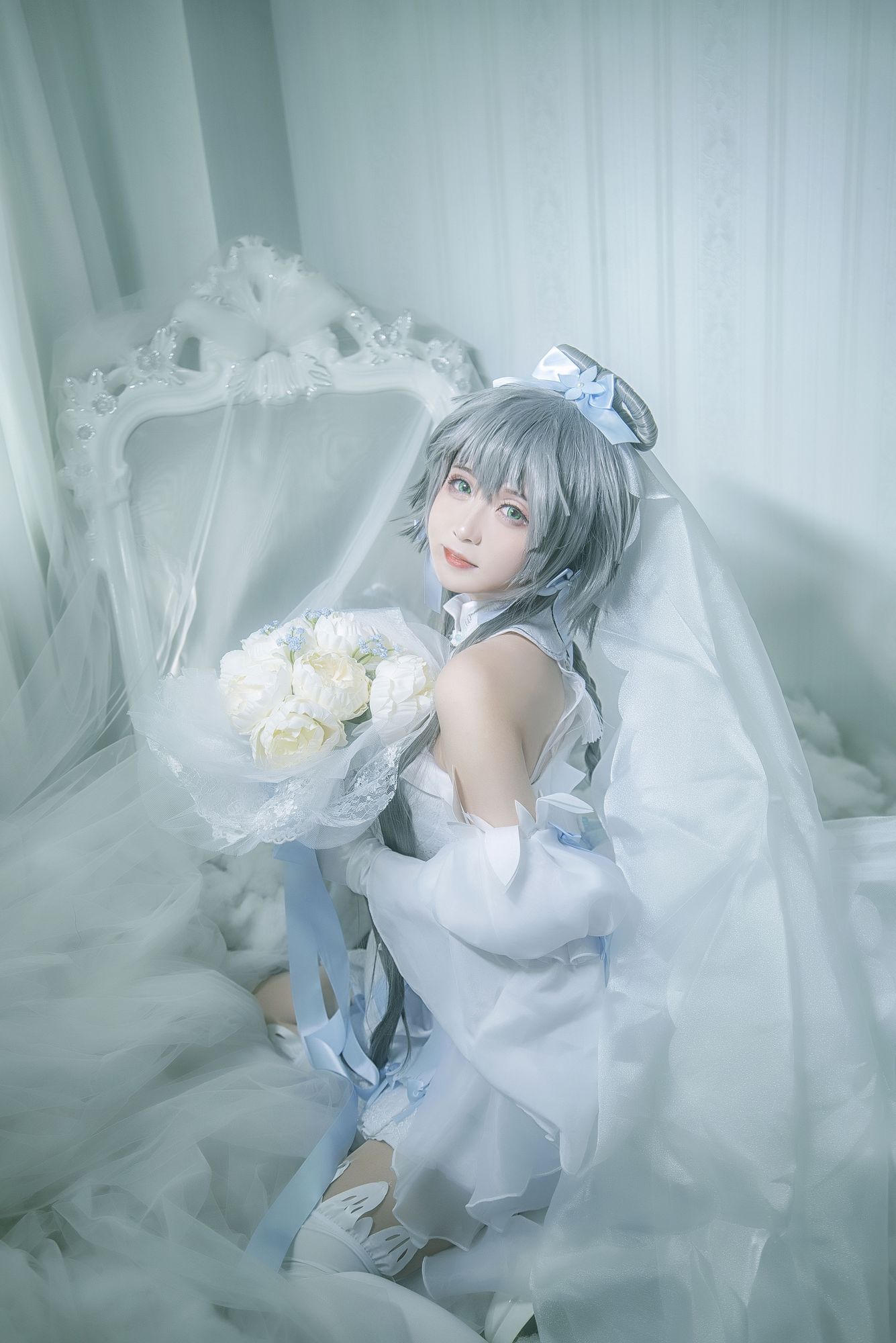 图片[6]-No.017-VOCALOID 洛天依婚纱 [10P]-coswz-cos王者