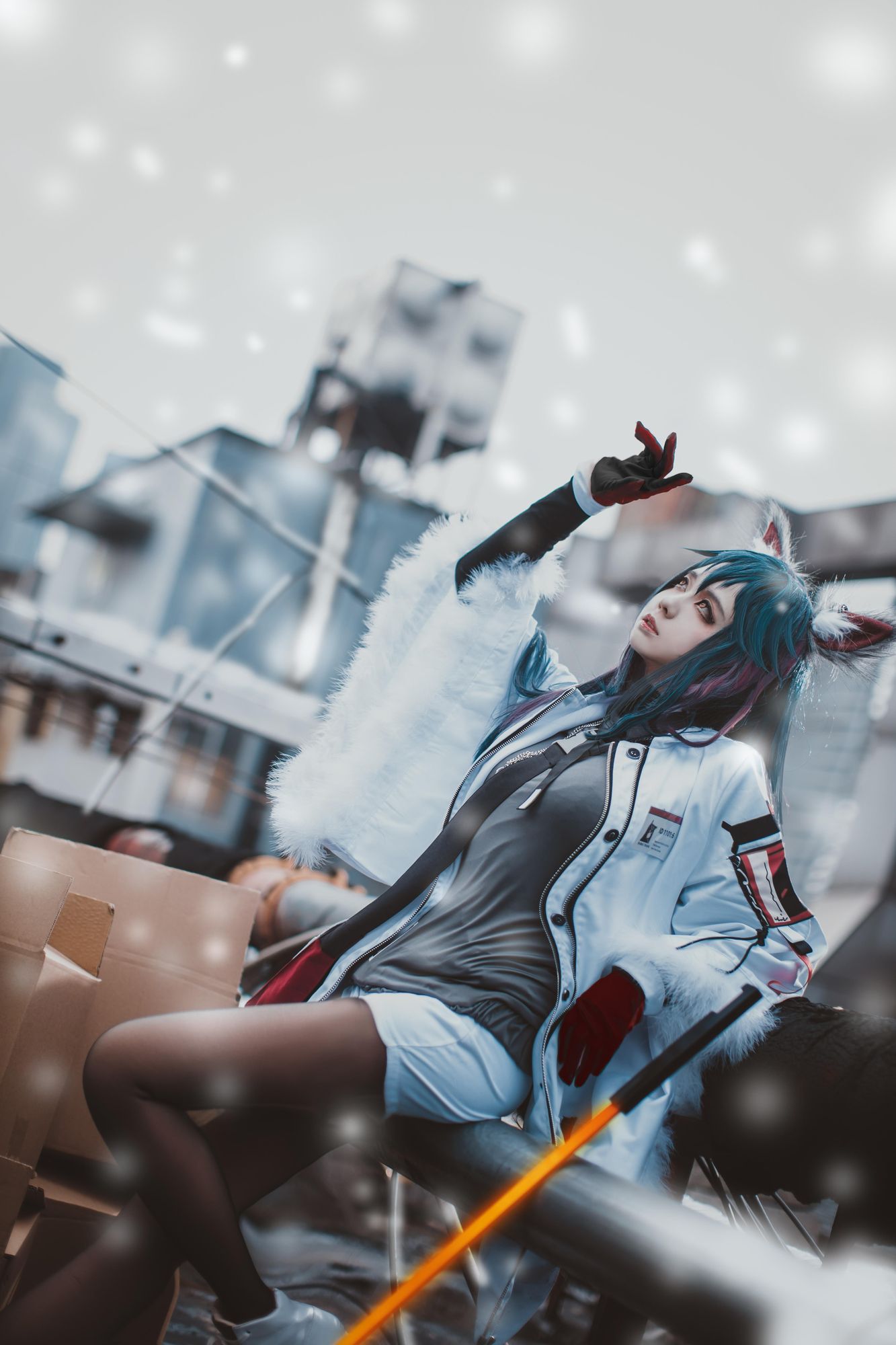 图片[2]-No.021-明日方舟 德克萨斯 寒冬信使 [8P]-coswz-cos王者