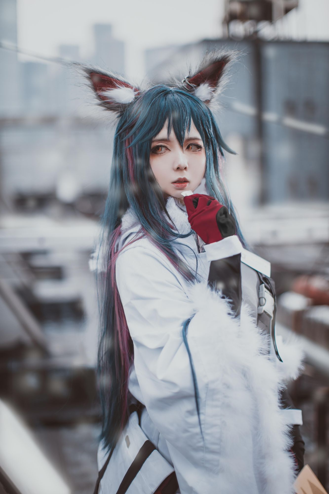 图片[4]-No.021-明日方舟 德克萨斯 寒冬信使 [8P]-coswz-cos王者