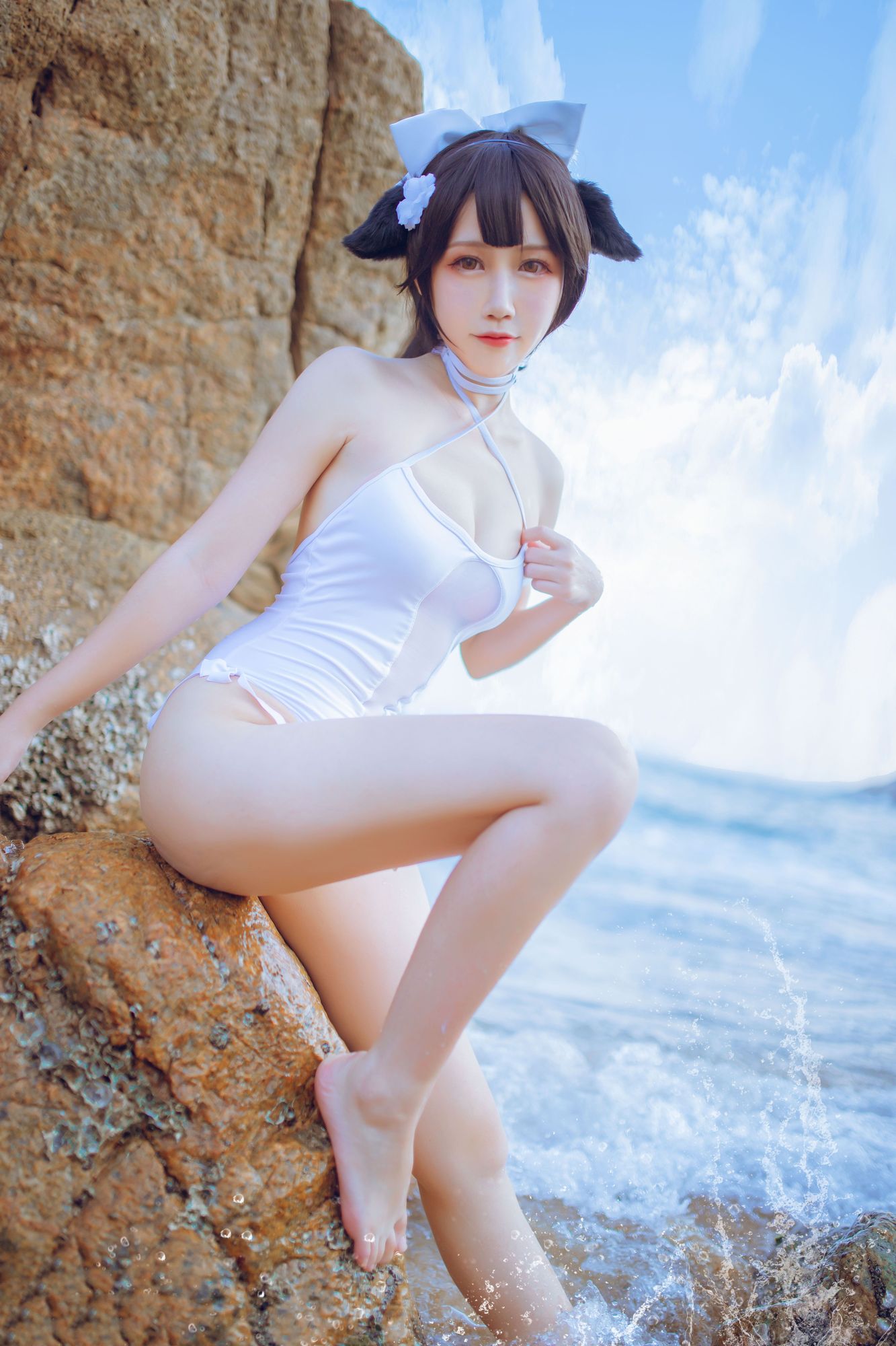 图片[6]-No.025-爱宕泳装 – 抖娘_利世×不呆猫 [41P]-coswz-cos王者