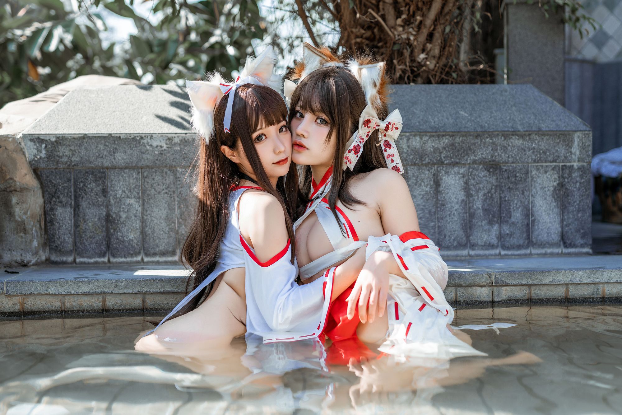 图片[6]-No.028-蠢沫沫&一笑芳香沁 双人狐 [50P]-coswz-cos王者