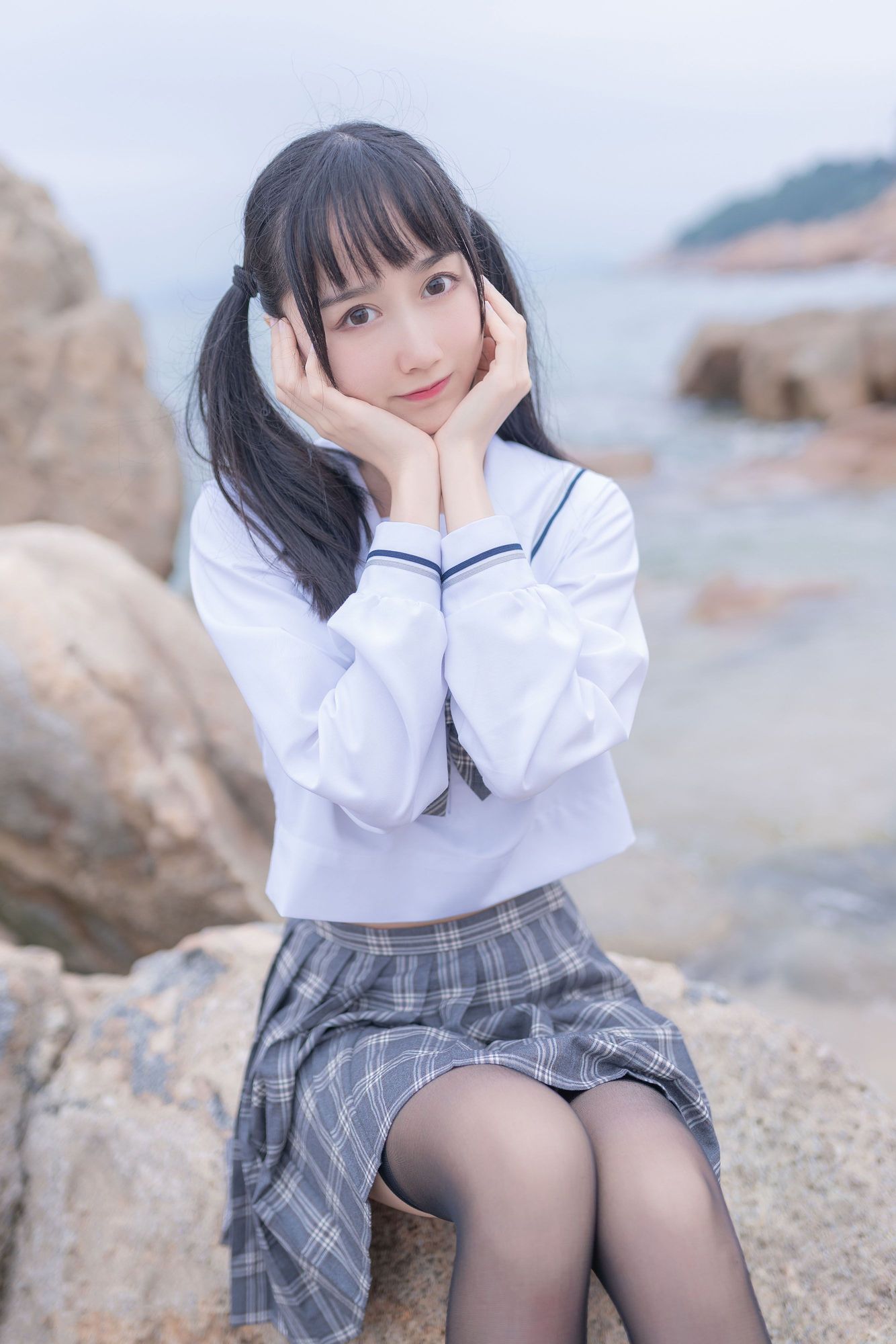 图片[39]-No.040-海边JK [40P]-coswz-cos王者