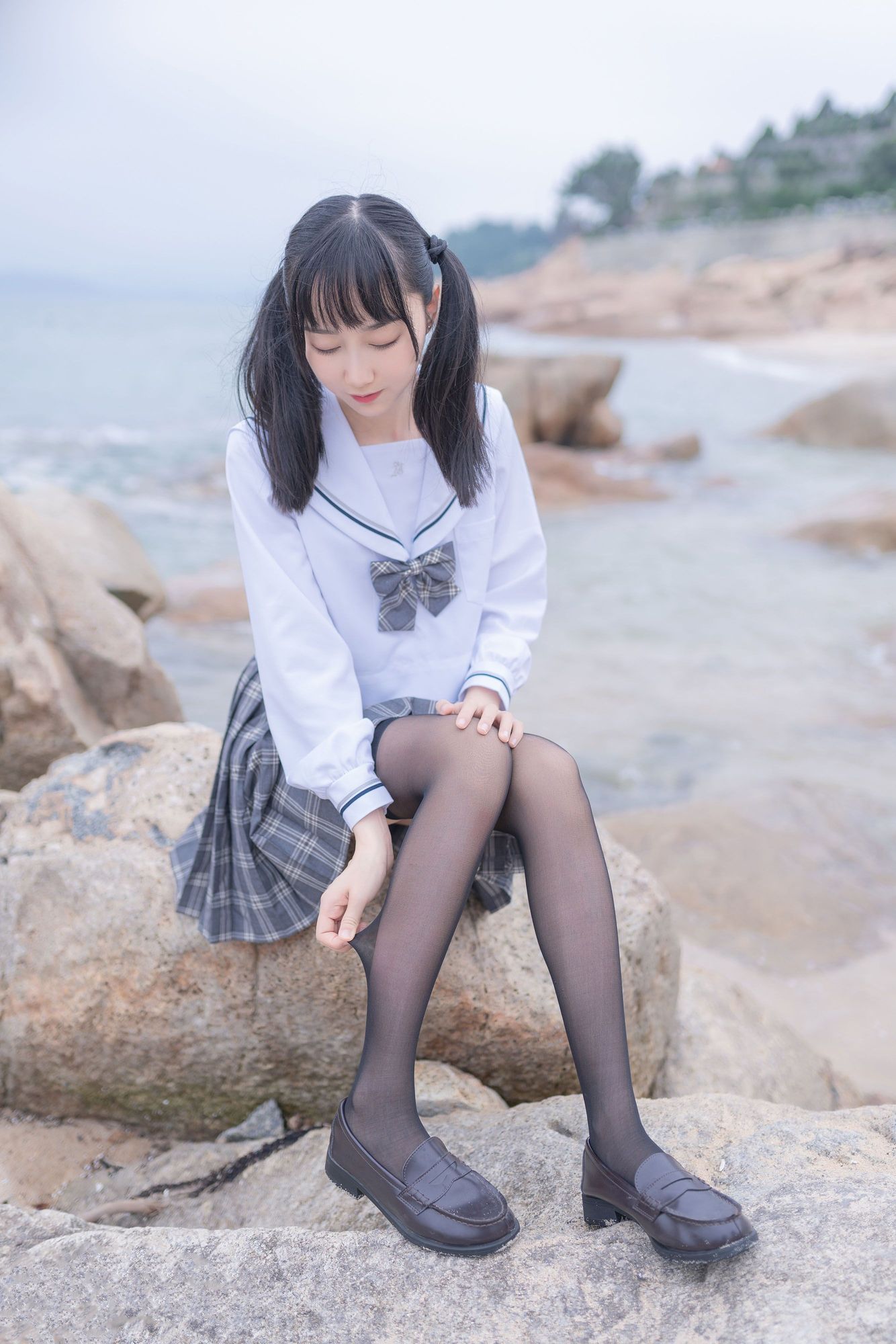 图片[15]-No.040-海边JK [40P]-coswz-cos王者