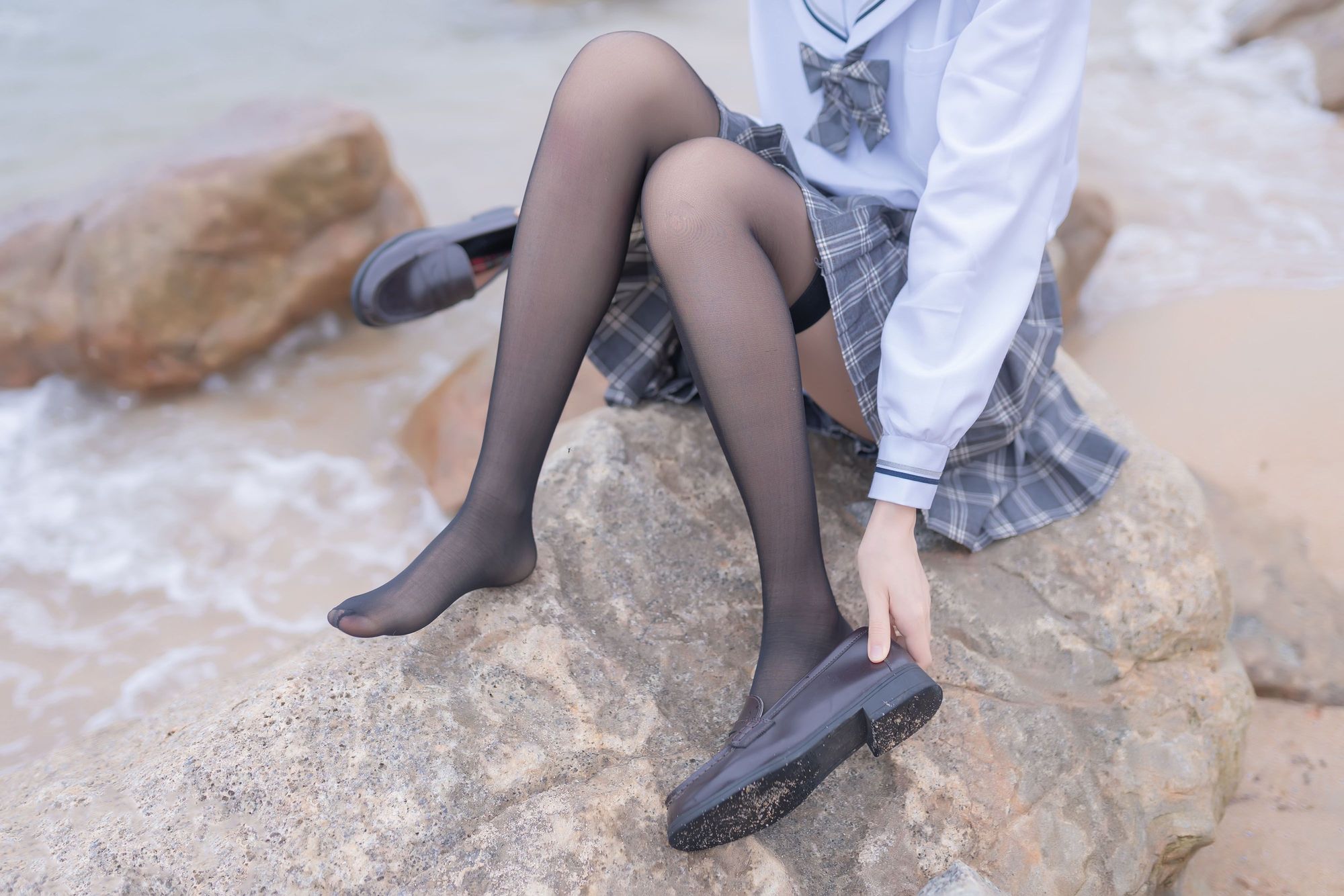 图片[25]-No.040-海边JK [40P]-coswz-cos王者