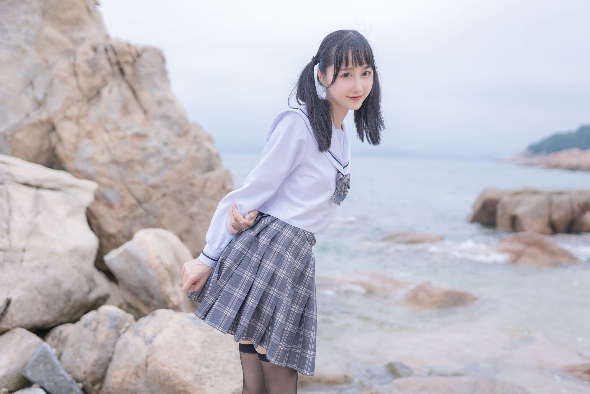 图片[28]-No.040-海边JK [40P]-coswz-cos王者