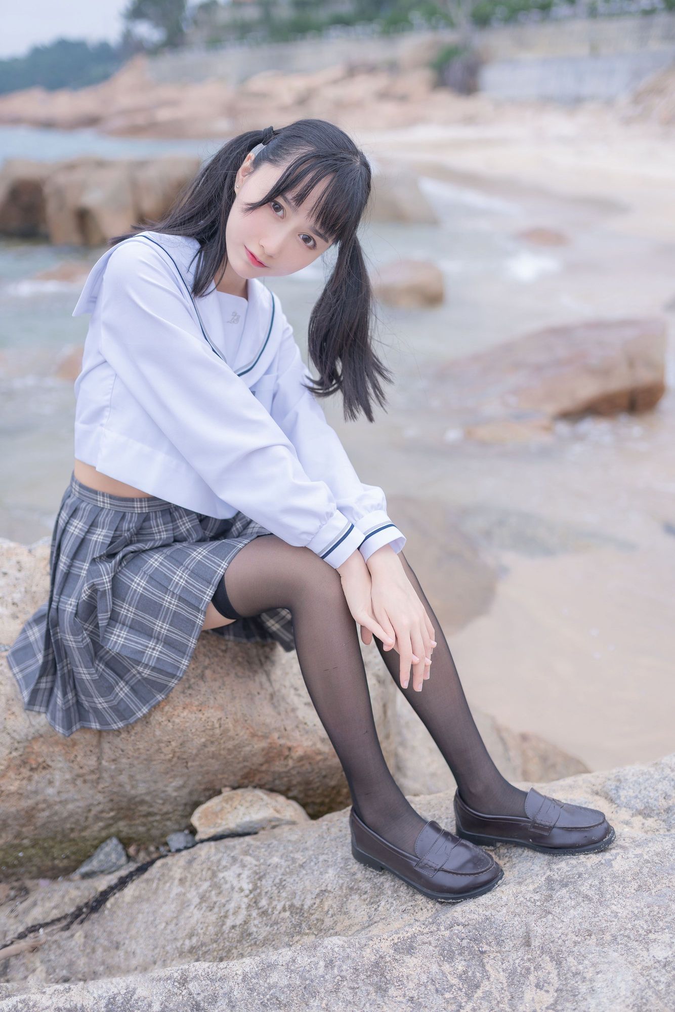 图片[22]-No.040-海边JK [40P]-coswz-cos王者