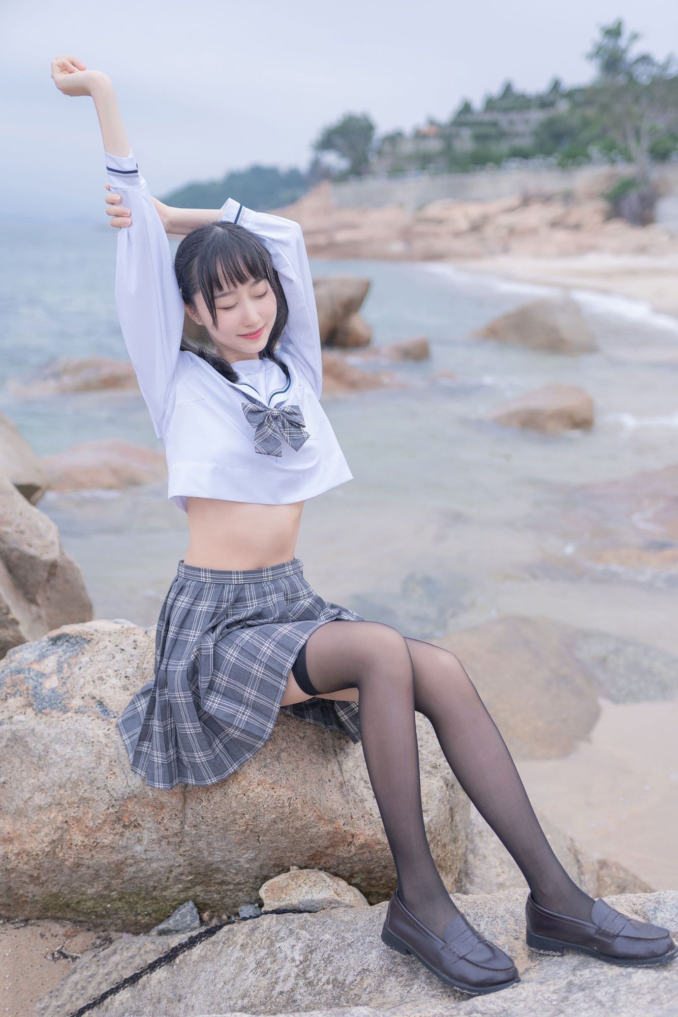 图片[17]-No.040-海边JK [40P]-coswz-cos王者