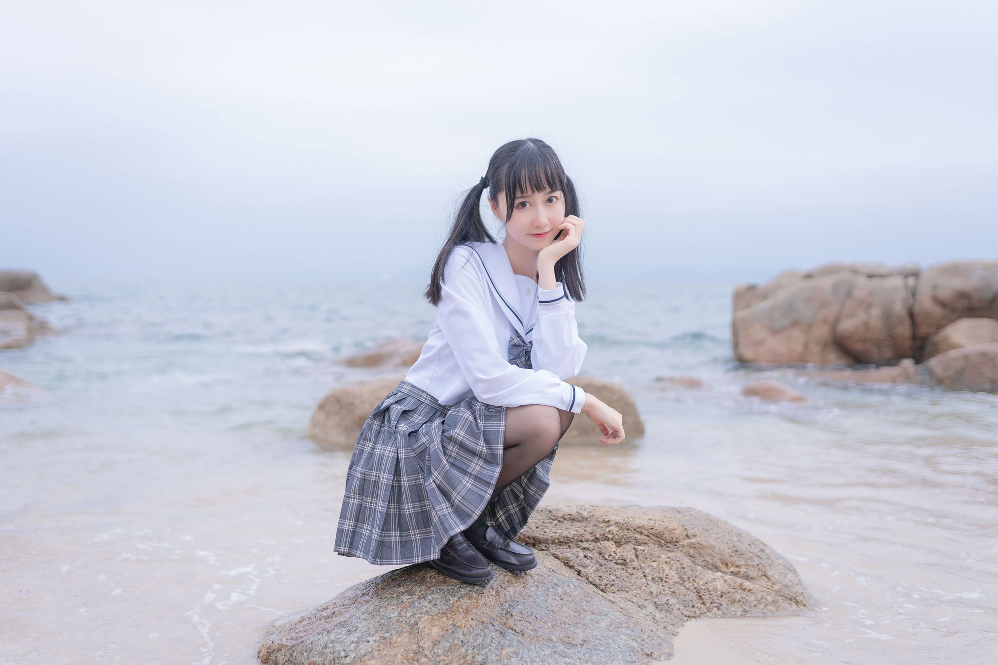 图片[31]-No.040-海边JK [40P]-coswz-cos王者