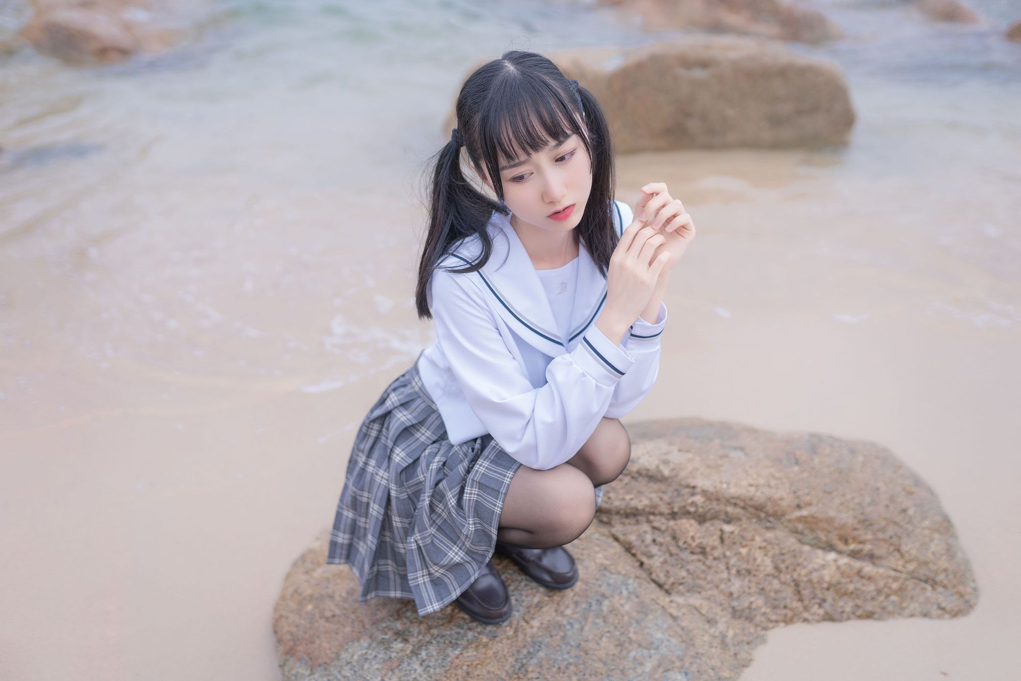 图片[38]-No.040-海边JK [40P]-coswz-cos王者