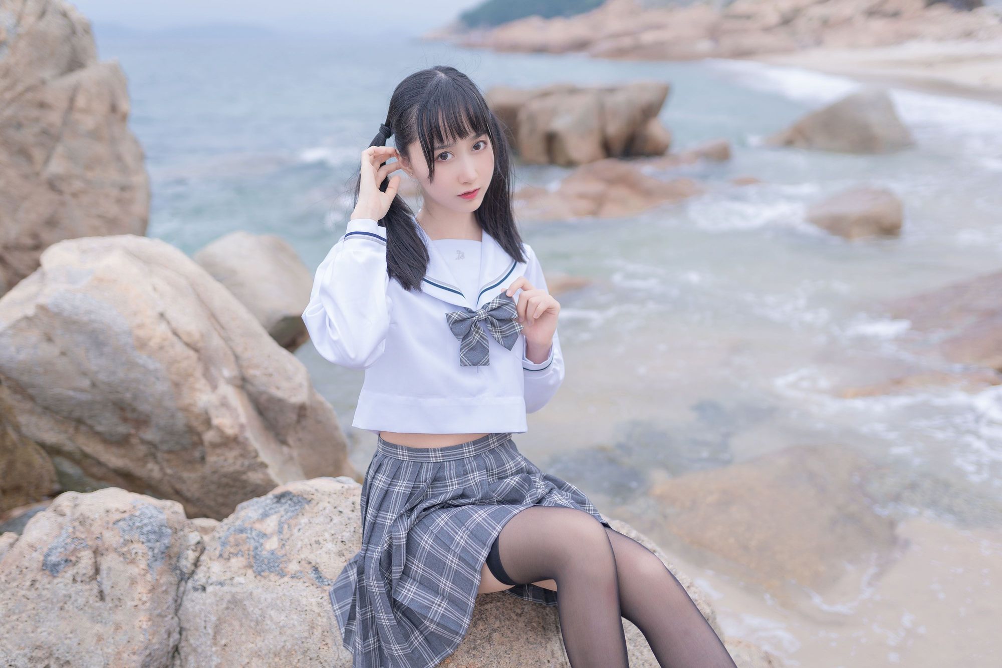 图片[30]-No.040-海边JK [40P]-coswz-cos王者