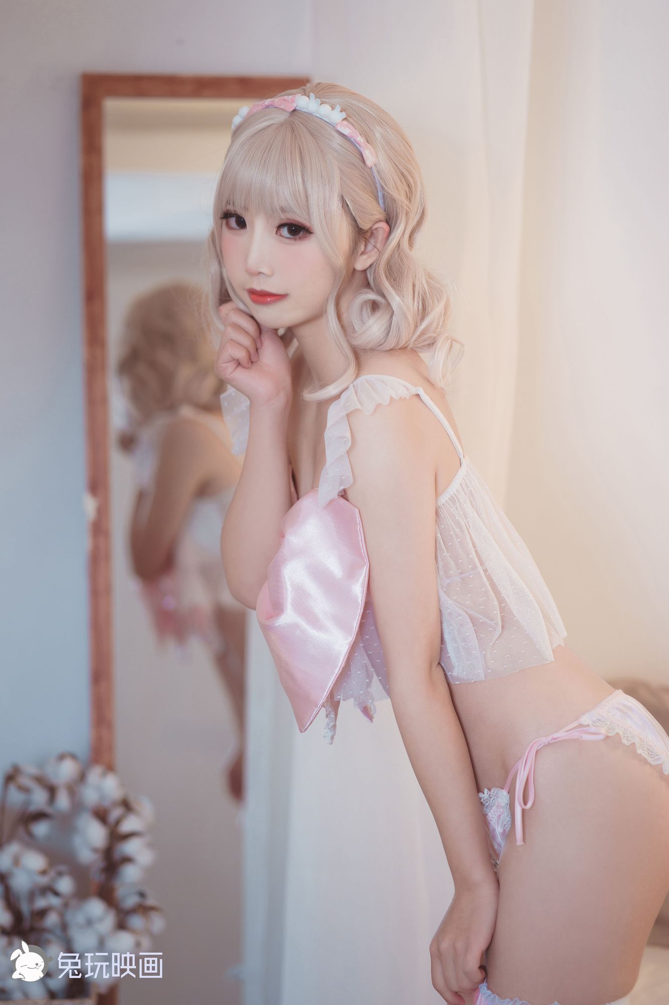图片[5]-No.045-蝴蝶结内衣 [12P]-coswz-cos王者