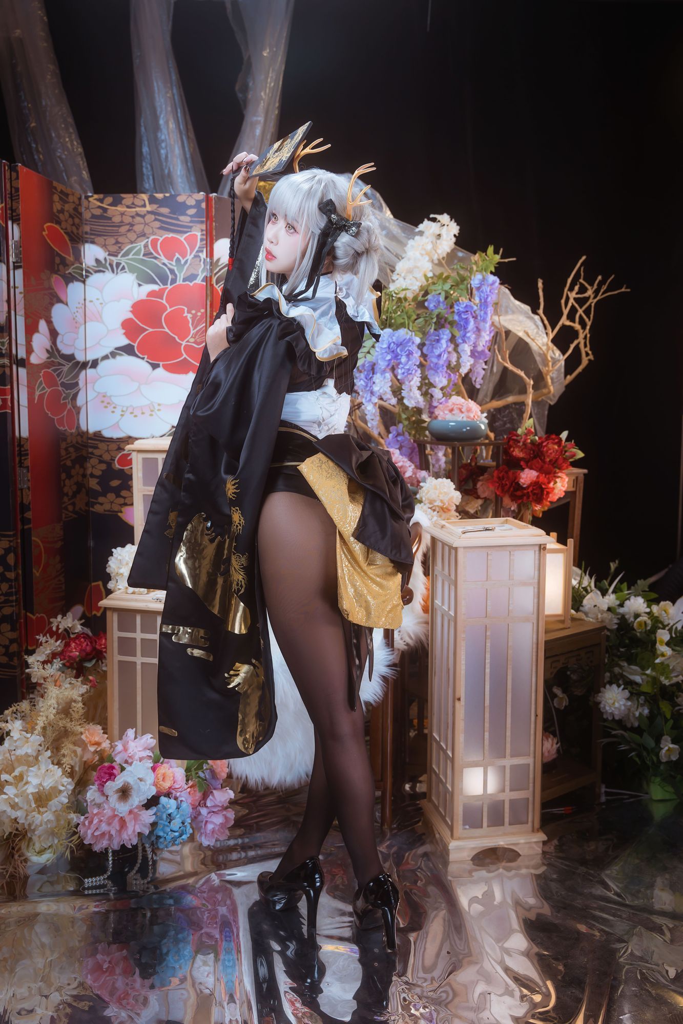 图片[7]-No.046 – 白兔和服 [18P]-coswz-cos王者