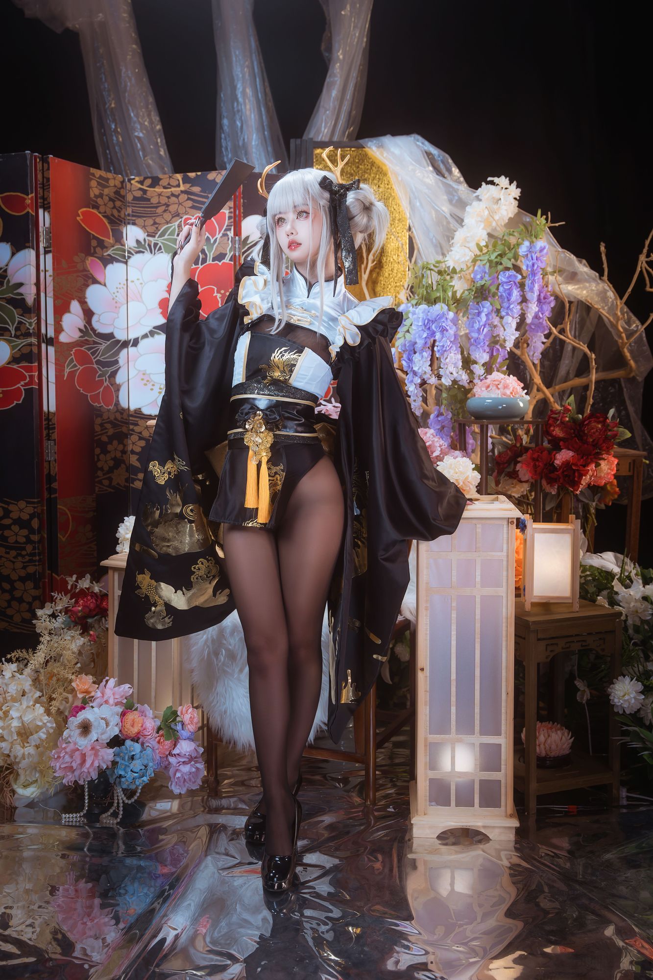 图片[11]-No.046 – 白兔和服 [18P]-coswz-cos王者