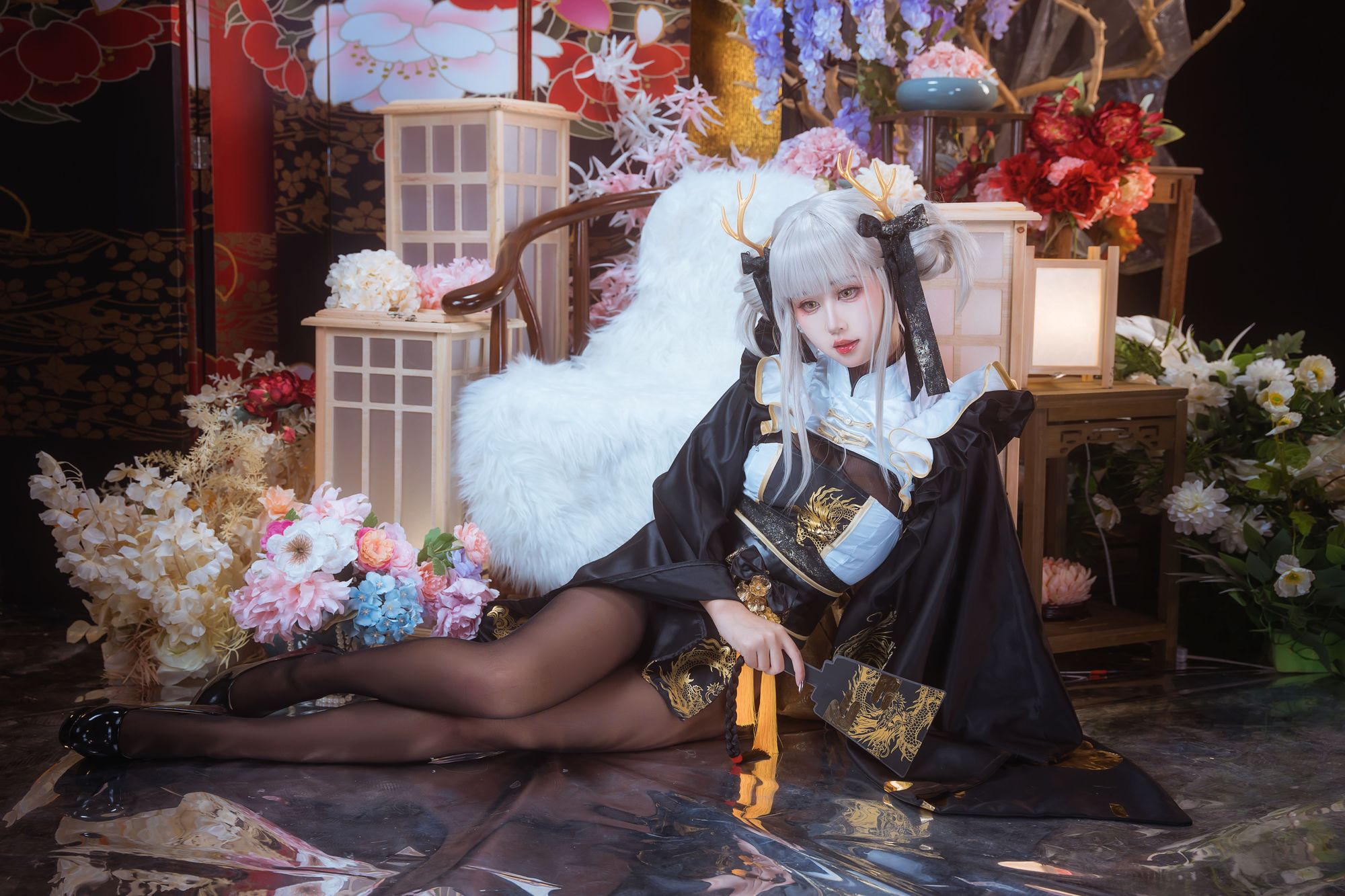 图片[14]-No.046 – 白兔和服 [18P]-coswz-cos王者