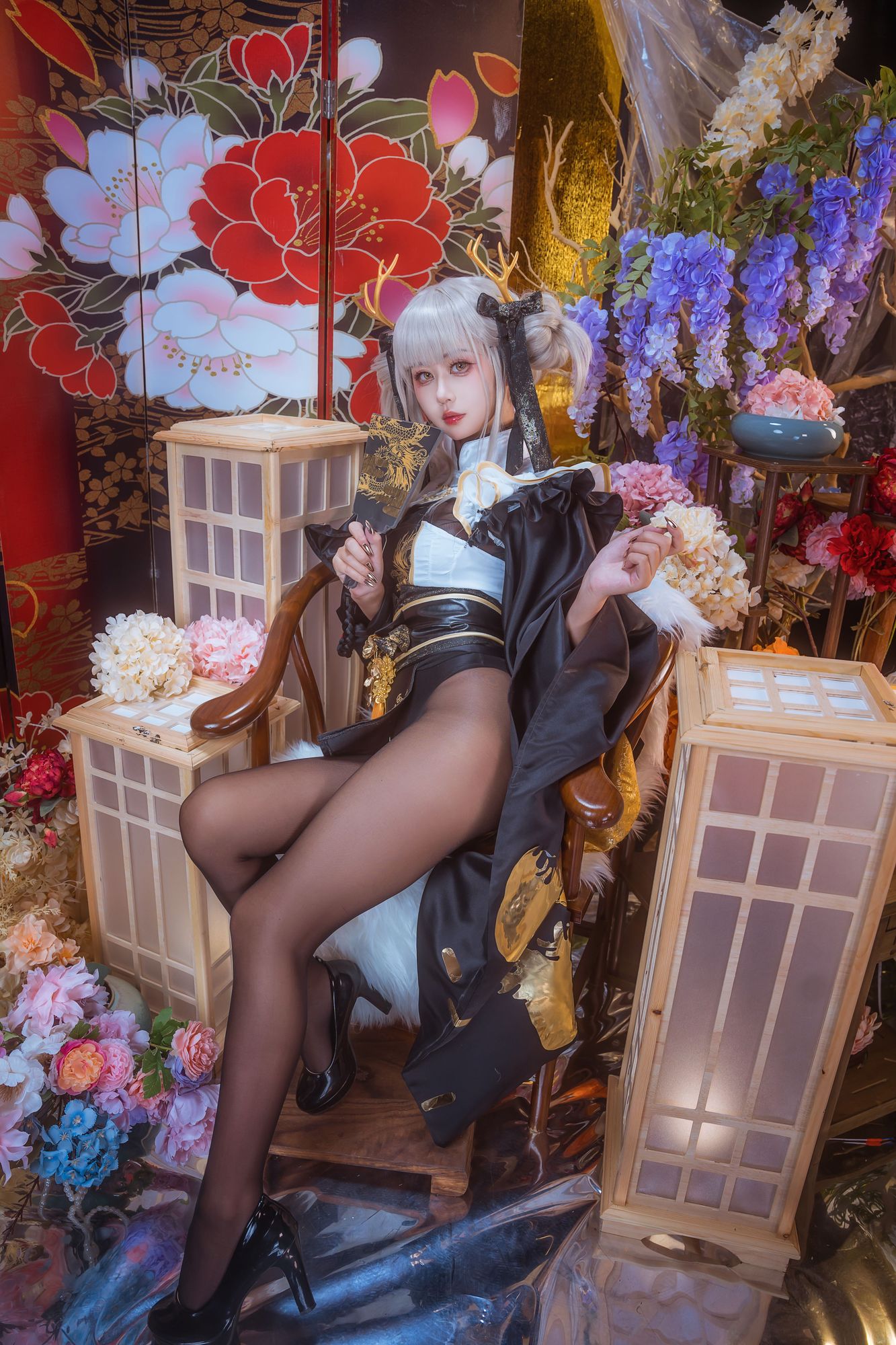 图片[6]-No.046 – 白兔和服 [18P]-coswz-cos王者