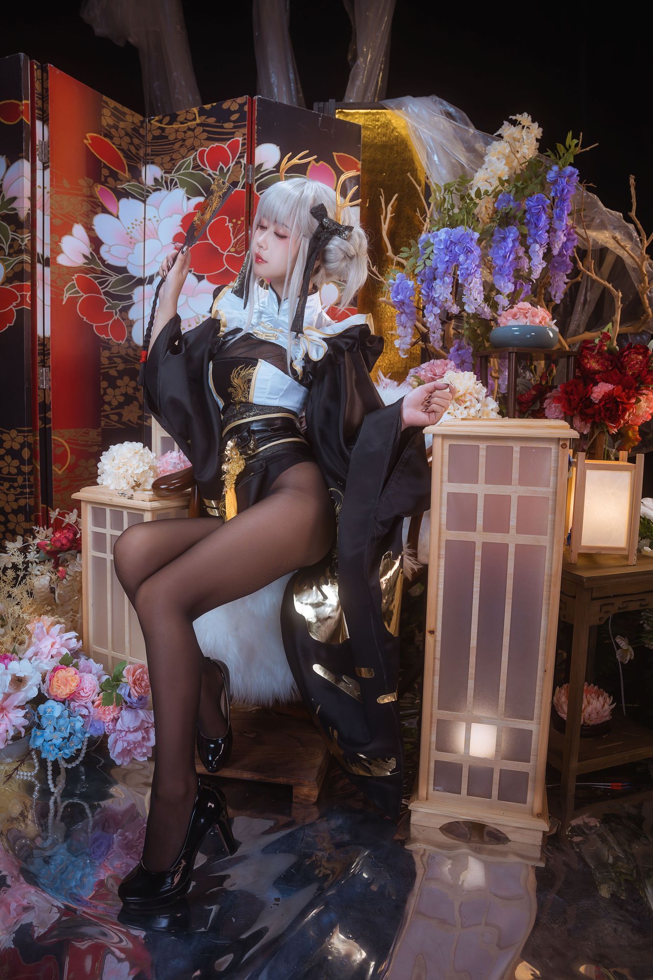 图片[12]-No.046 – 白兔和服 [18P]-coswz-cos王者