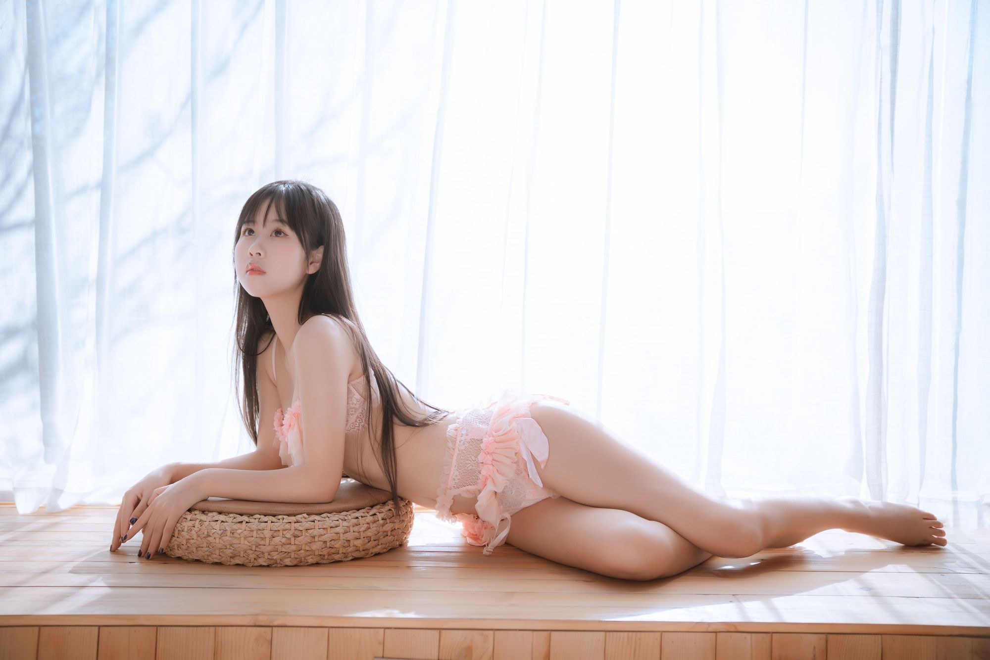 图片[37]-No.054 – 粉内衣 [45P]-coswz-cos王者