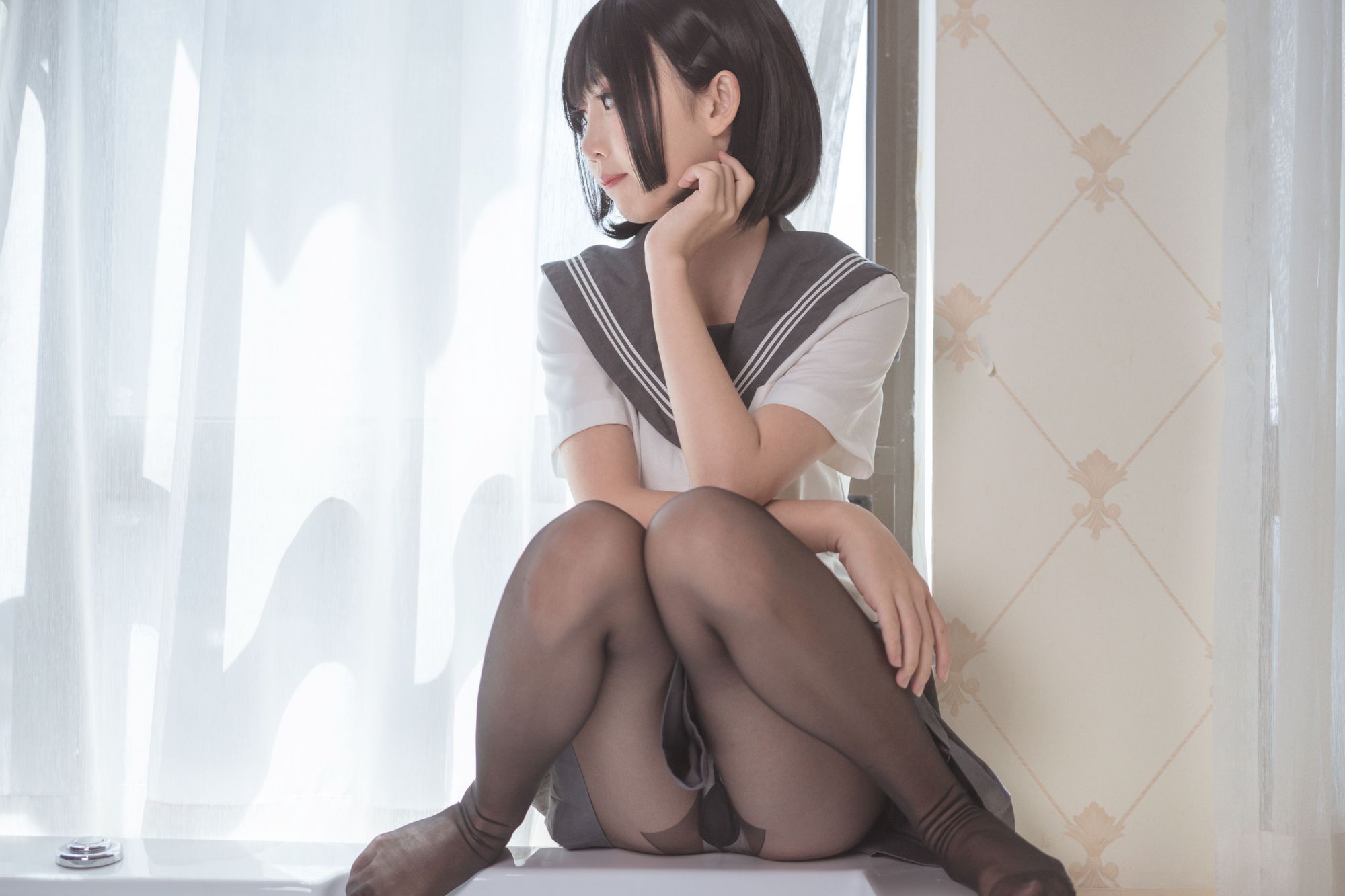 图片[6]-No.058-脑内少女 黑丝JK [25P]-coswz-cos王者