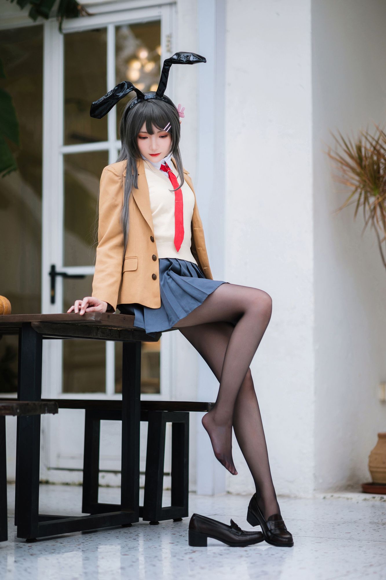 图片[6]-No.088 – 樱岛麻衣 校服 [20P]-coswz-cos王者