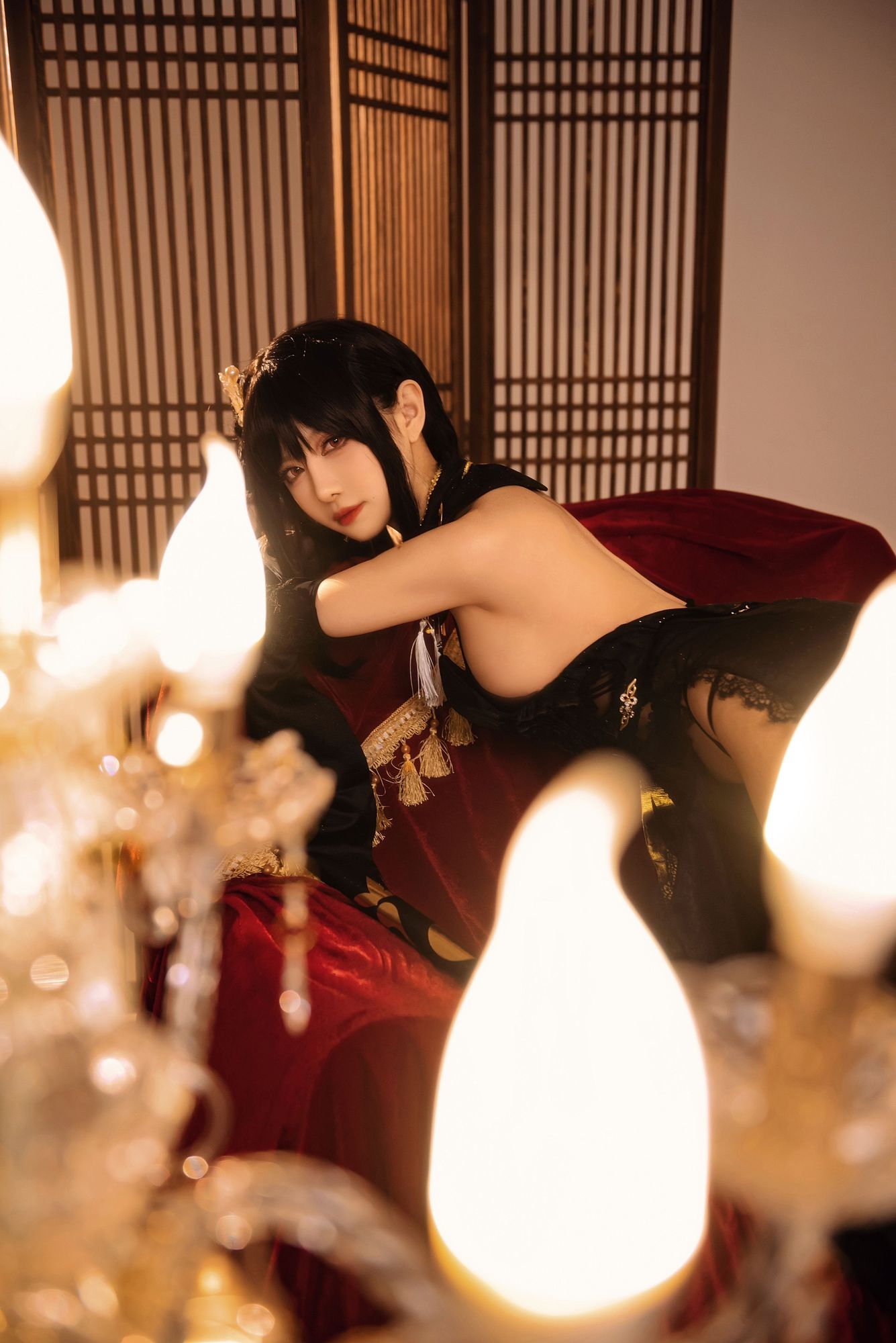 图片[15]-No.091 – 碧蓝航线 镇海 奇奢花苑 [28P]-coswz-cos王者
