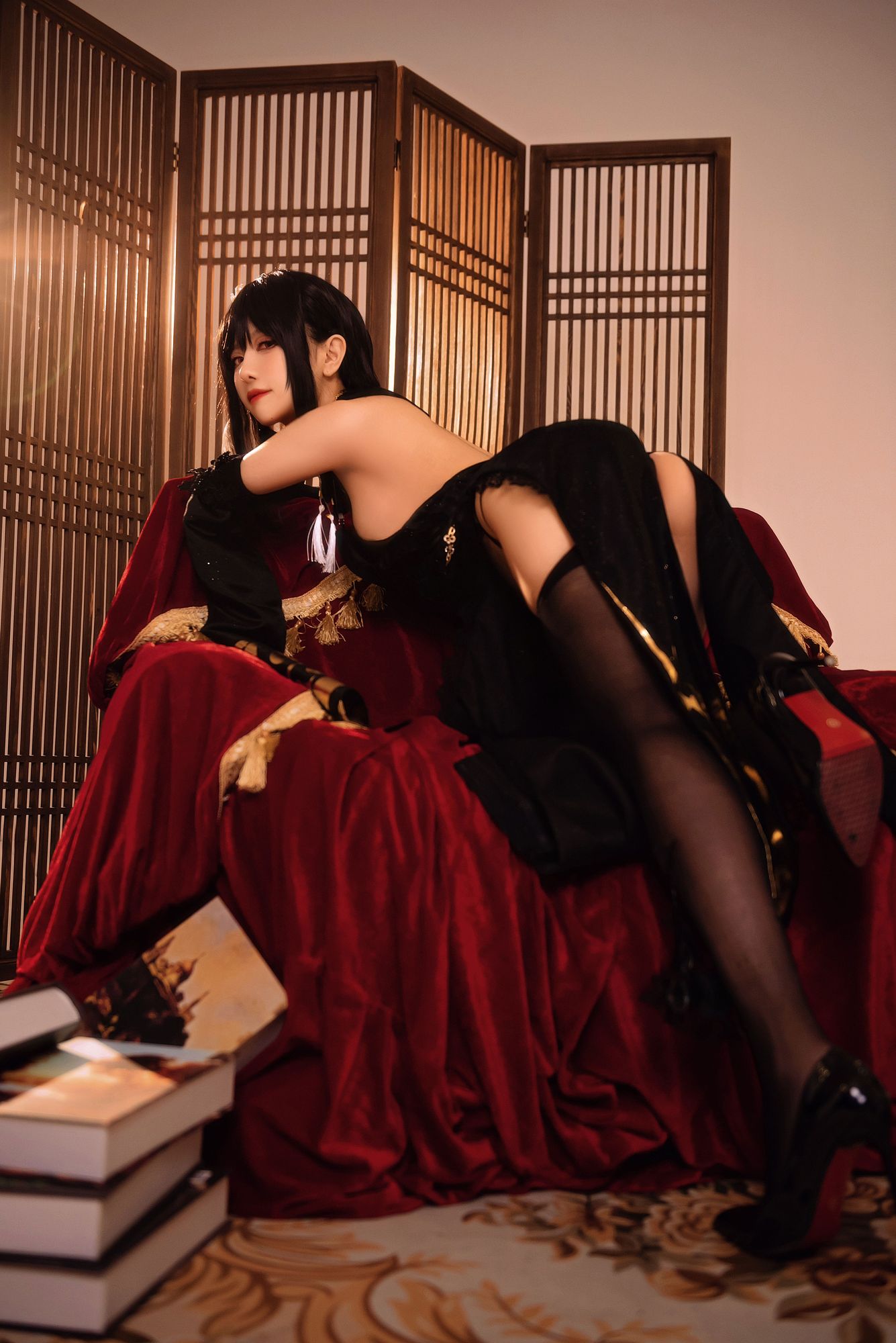图片[7]-No.091 – 碧蓝航线 镇海 奇奢花苑 [28P]-coswz-cos王者