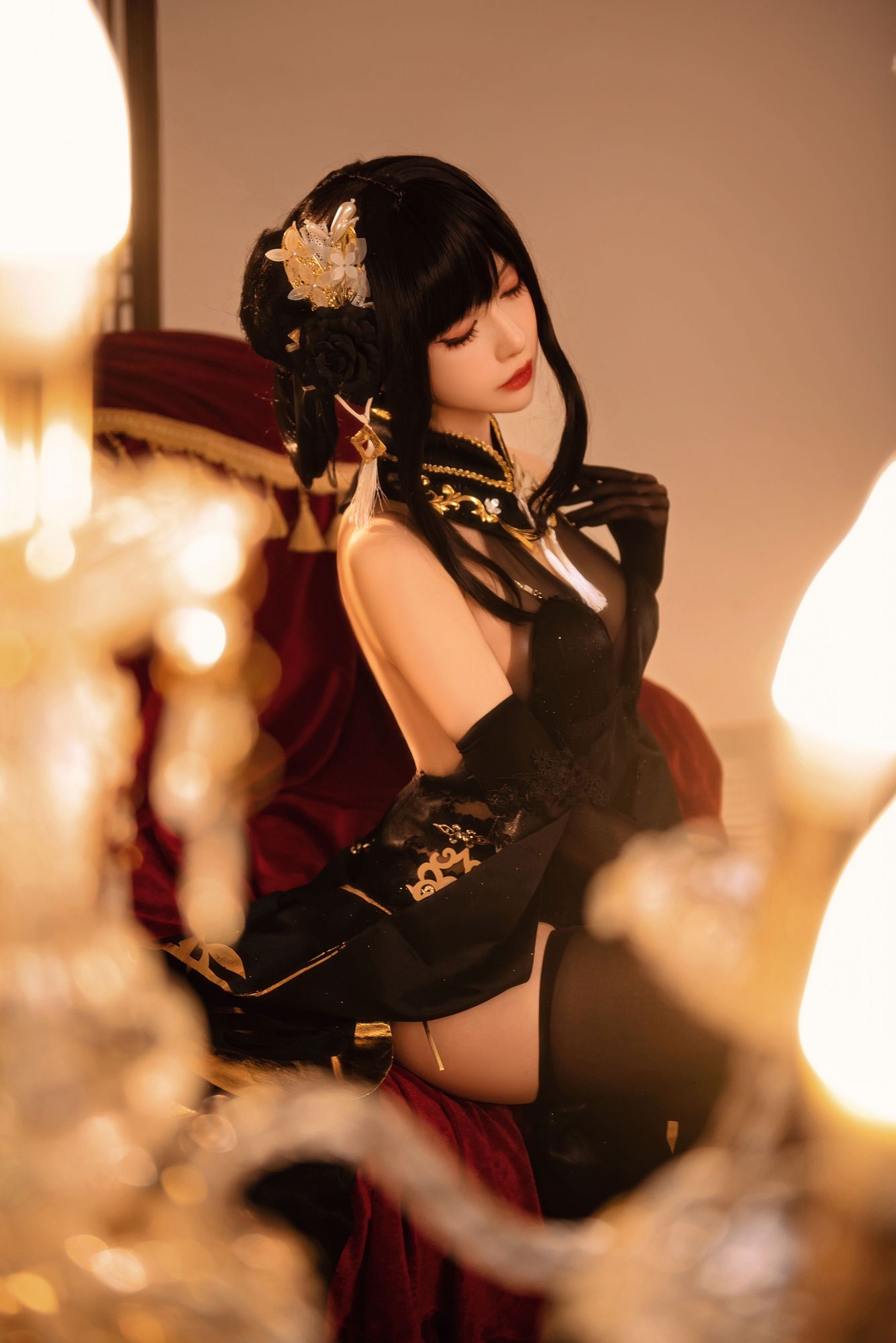 图片[26]-No.091 – 碧蓝航线 镇海 奇奢花苑 [28P]-coswz-cos王者