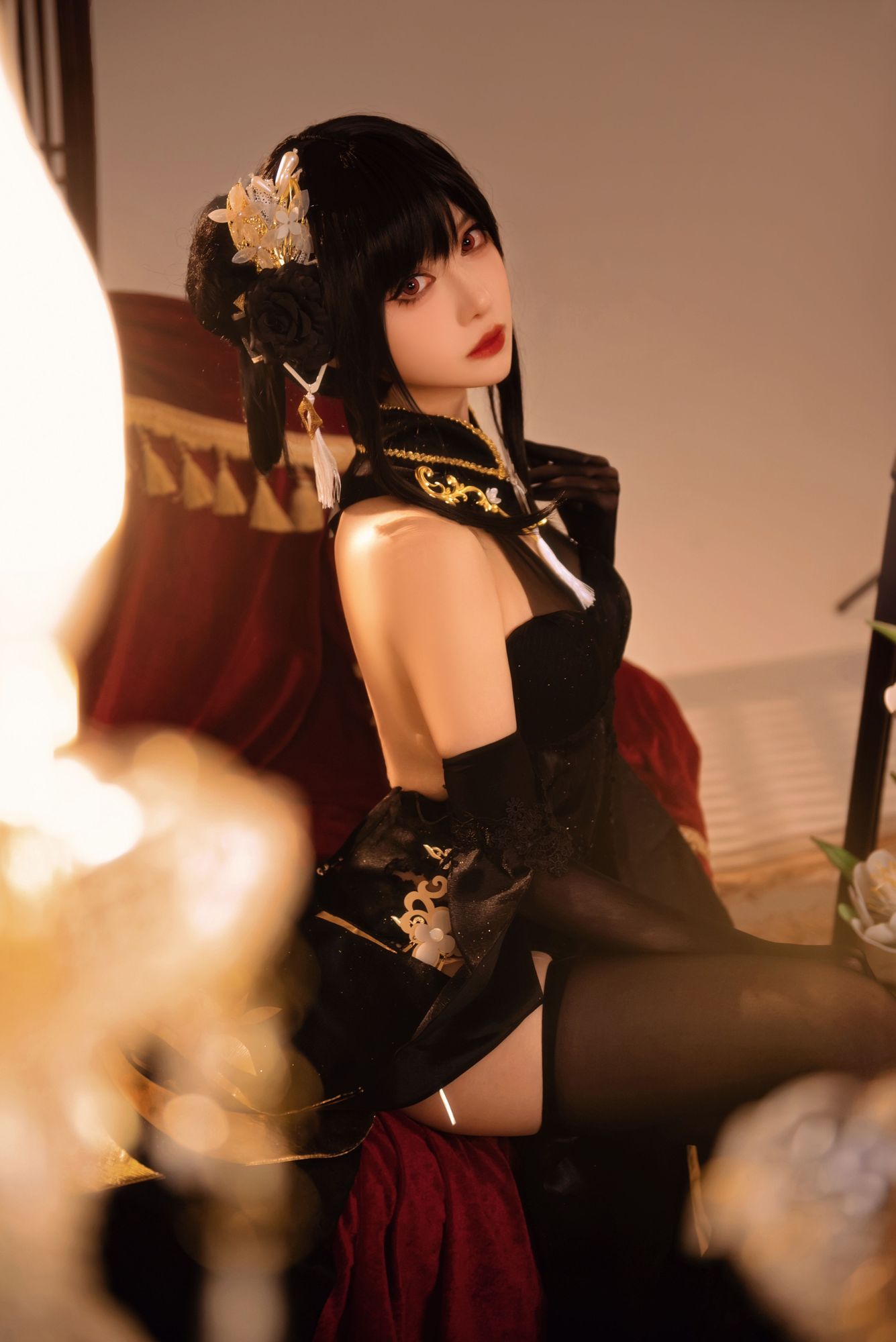图片[27]-No.091 – 碧蓝航线 镇海 奇奢花苑 [28P]-coswz-cos王者