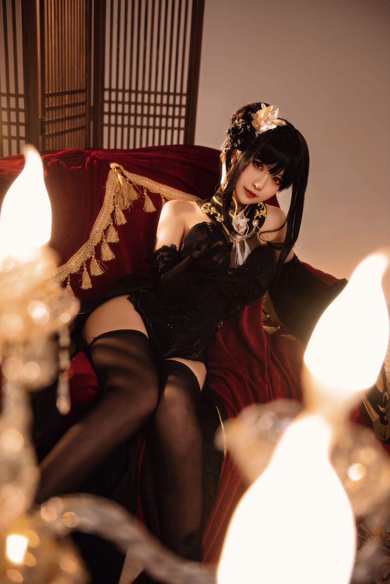 图片[16]-No.091 – 碧蓝航线 镇海 奇奢花苑 [28P]-coswz-cos王者
