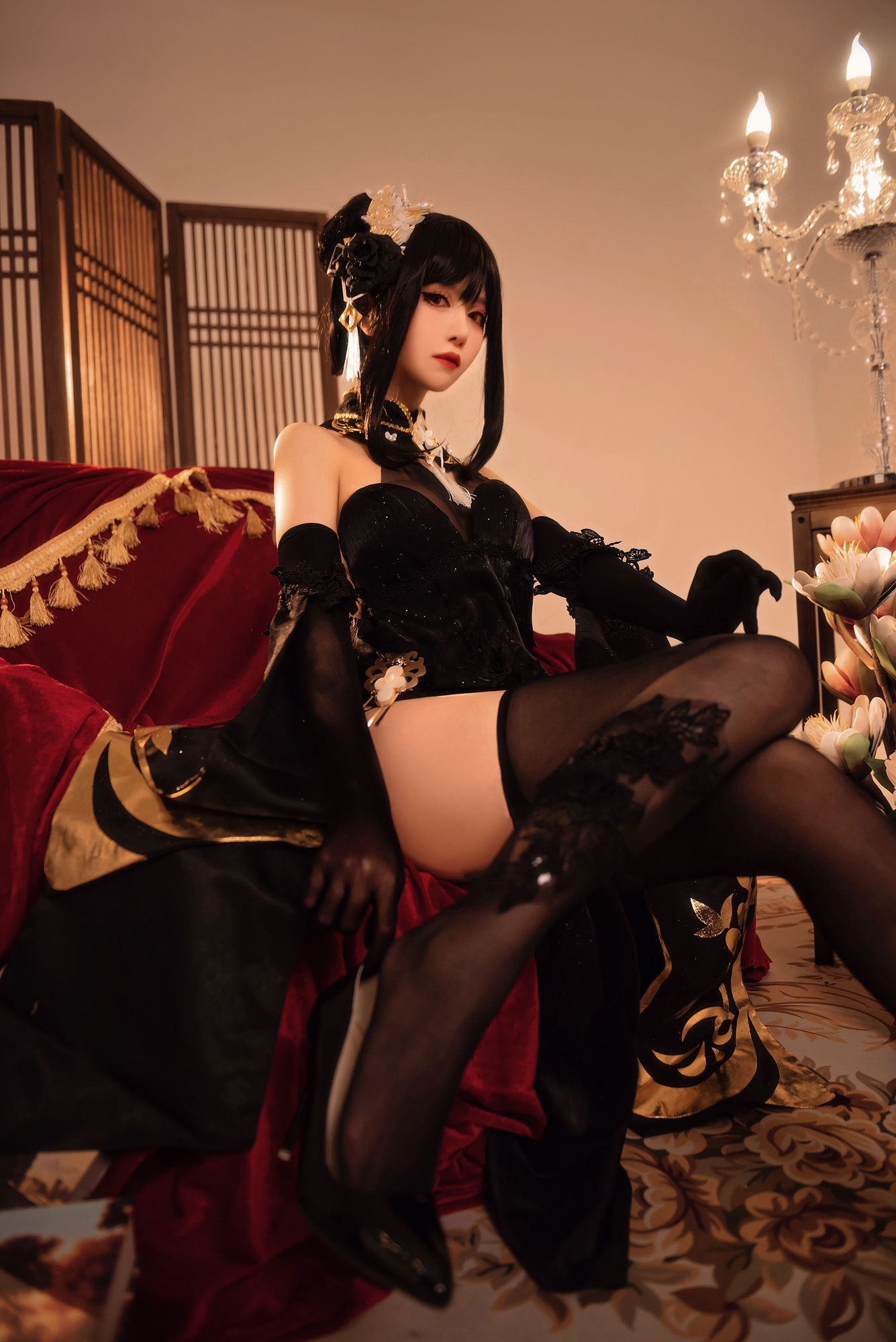 图片[9]-No.091 – 碧蓝航线 镇海 奇奢花苑 [28P]-coswz-cos王者