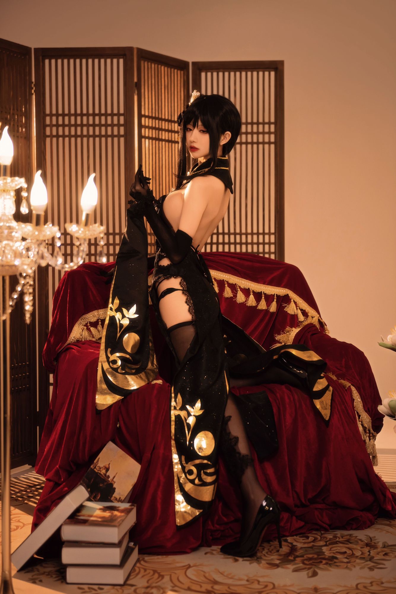 图片[6]-No.091 – 碧蓝航线 镇海 奇奢花苑 [28P]-coswz-cos王者