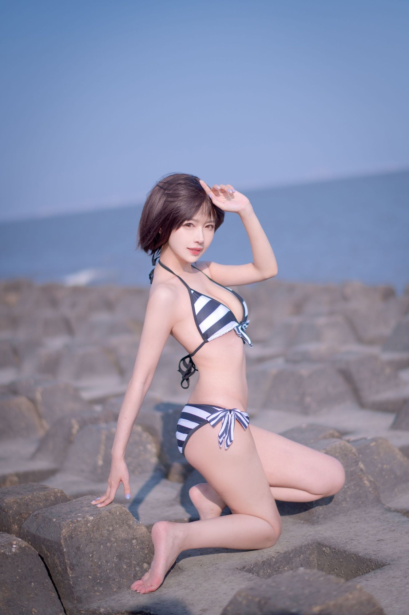 图片[11]-No.094 – 加藤惠 泳装 [17P]-coswz-cos王者