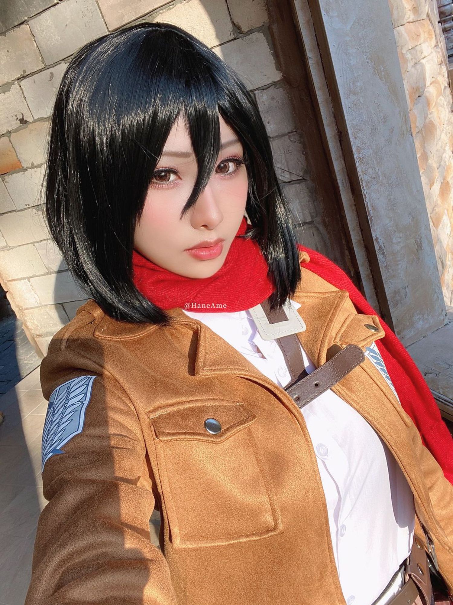 图片[3]-No.096-Attack on Mikasa 米卡沙 [49P]-coswz-cos王者