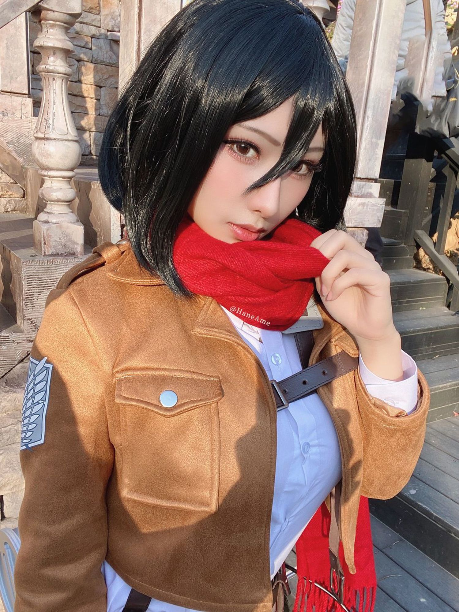 图片[4]-No.096-Attack on Mikasa 米卡沙 [49P]-coswz-cos王者