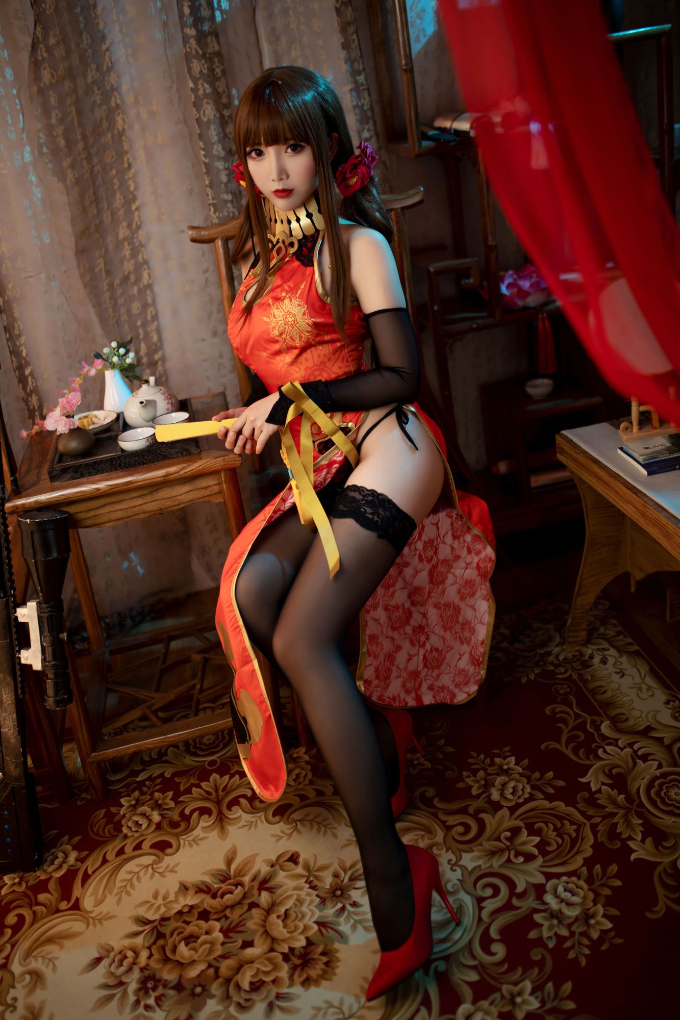 图片[6]-No.118-DSR50 红牡丹 [34P]-coswz-cos王者