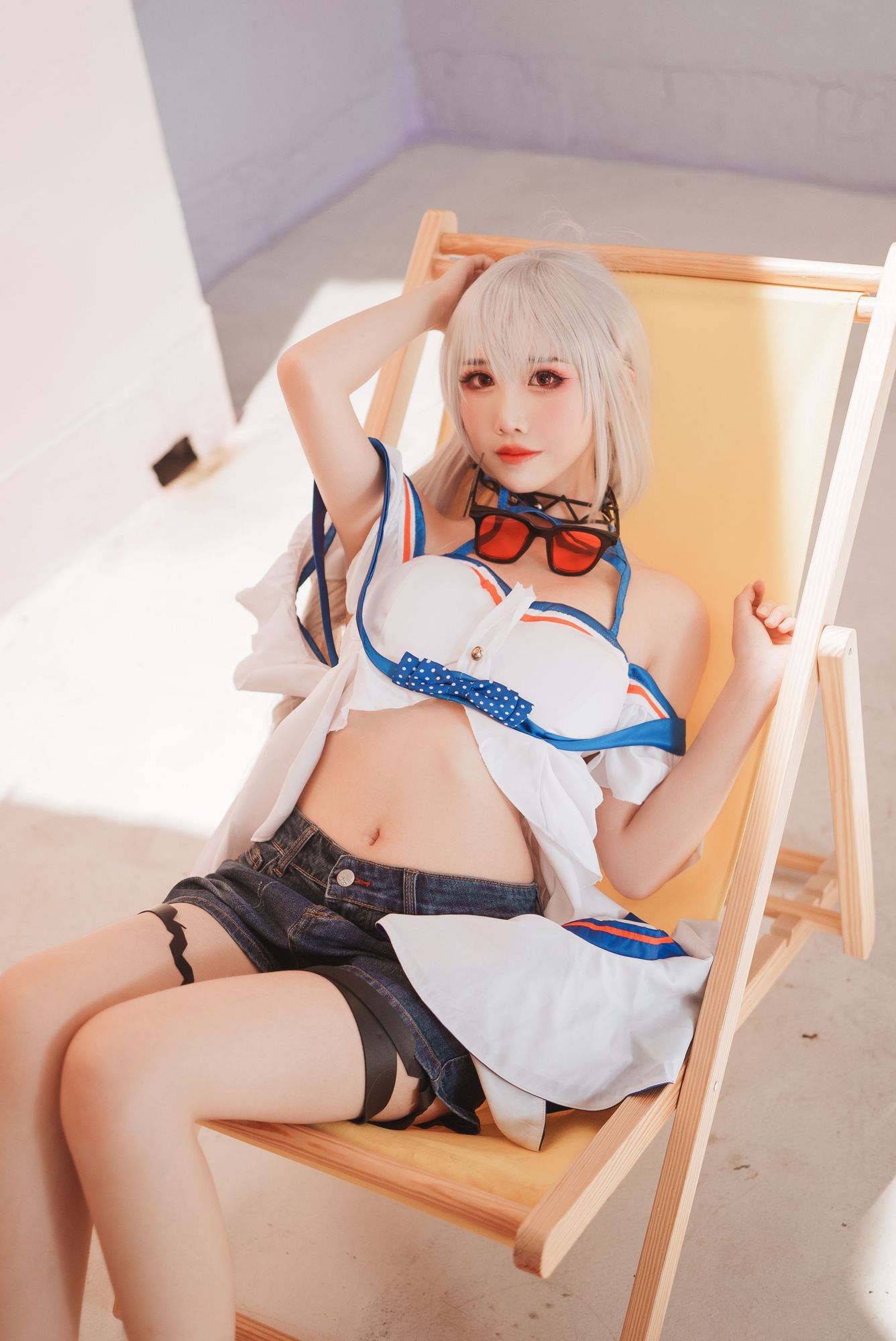 图片[15]-No.128 – 斯卡蒂泳装 [18P]-coswz-cos王者
