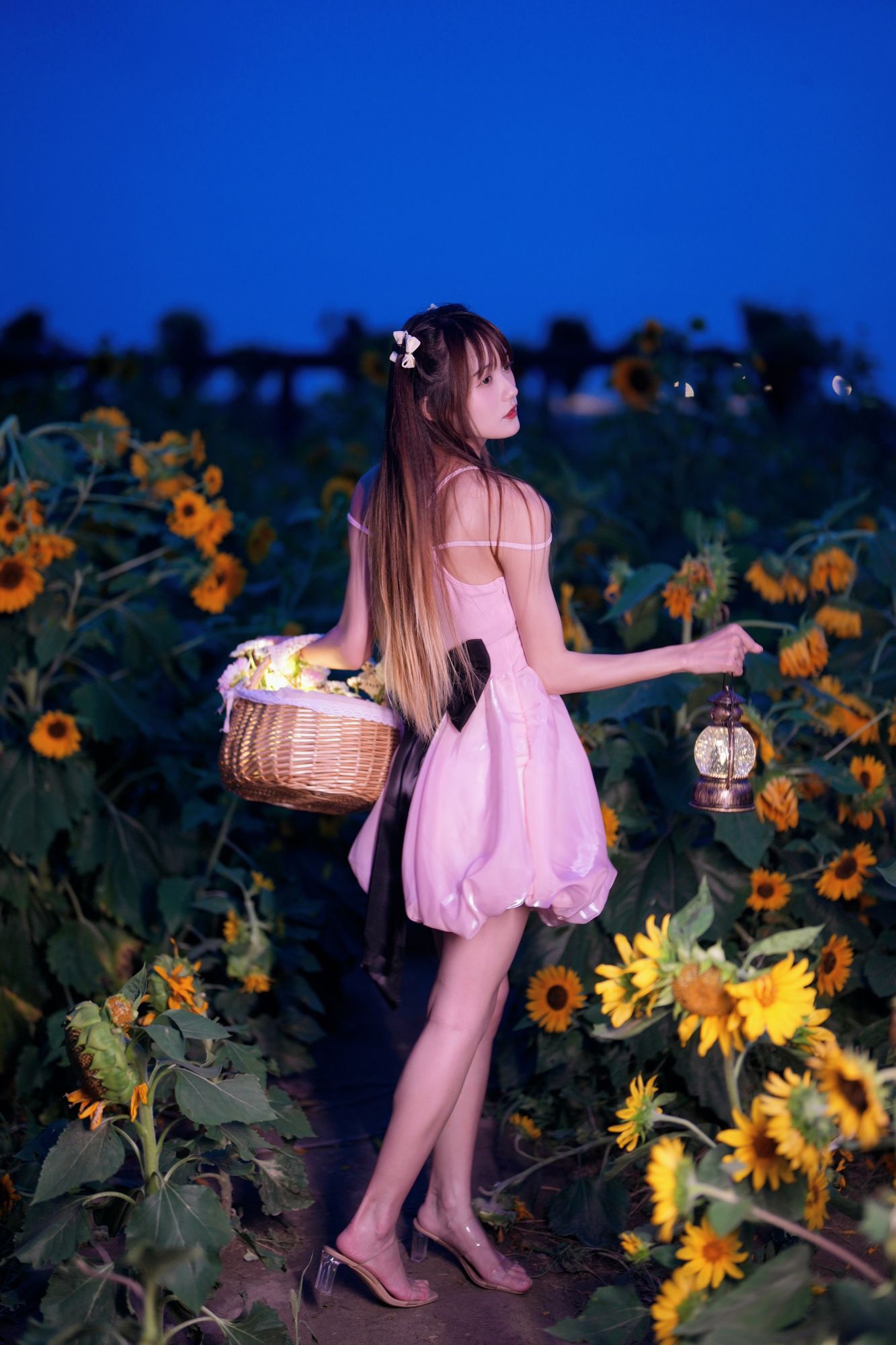 图片[6]-No.146 – 蓝调向日葵少女 [28P]-coswz-cos王者