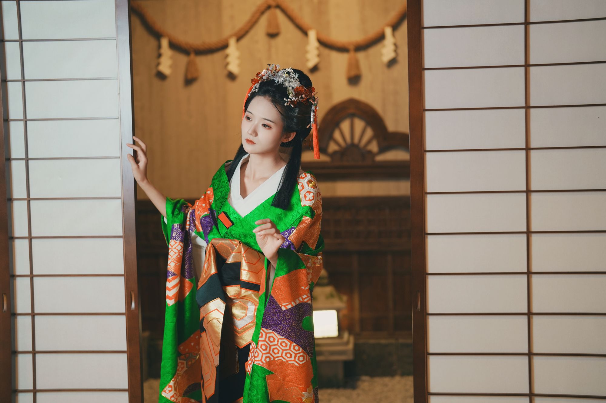 图片[22]-No.149 – 和风美人 [23P]-coswz-cos王者