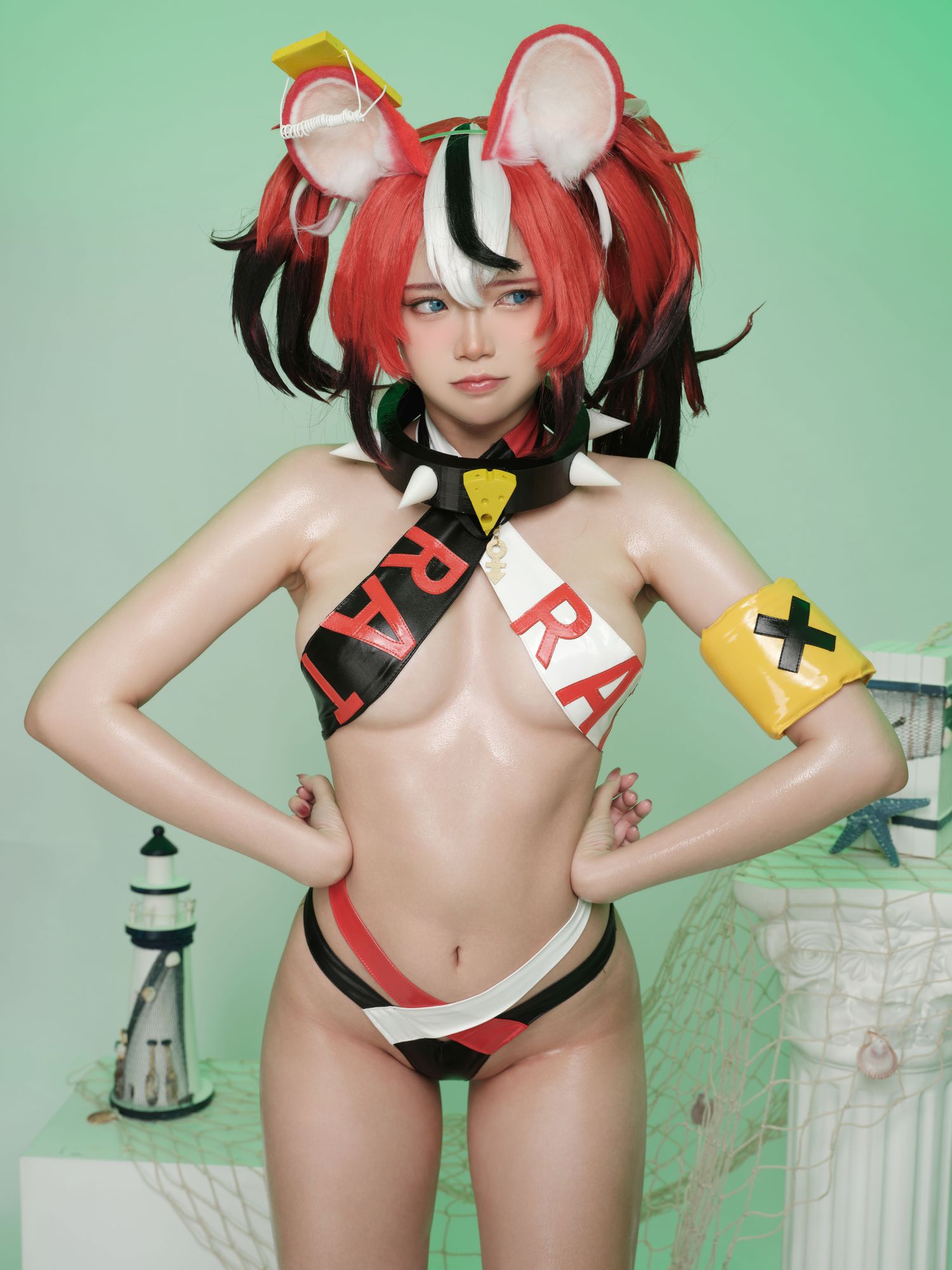 图片[6]-No.005 – Hakos Baelz Pole Dancing [38P 2V]-coswz-cos王者