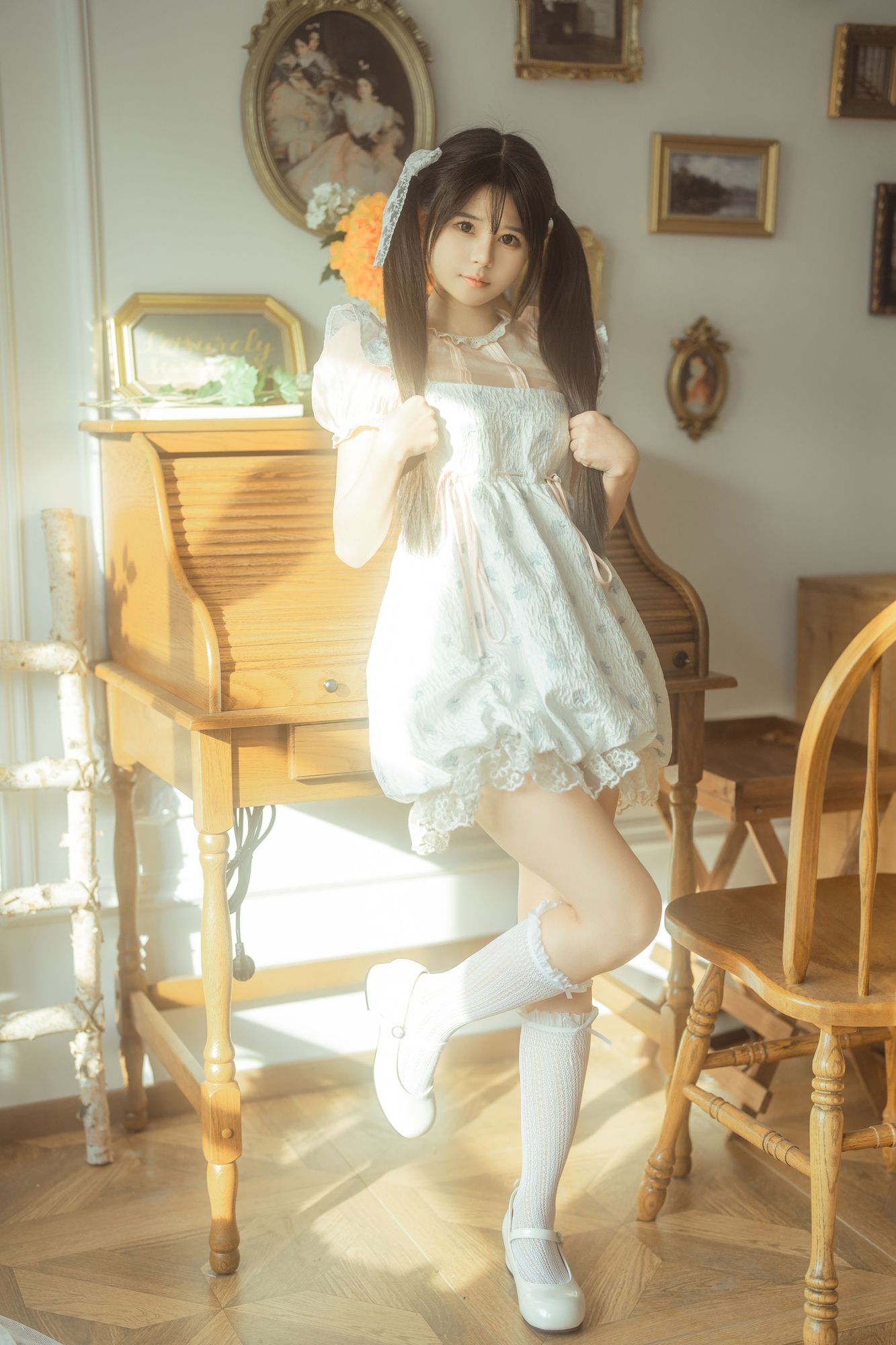 图片[6]-No.007 – 花房 小裙子 [54P]-coswz-cos王者