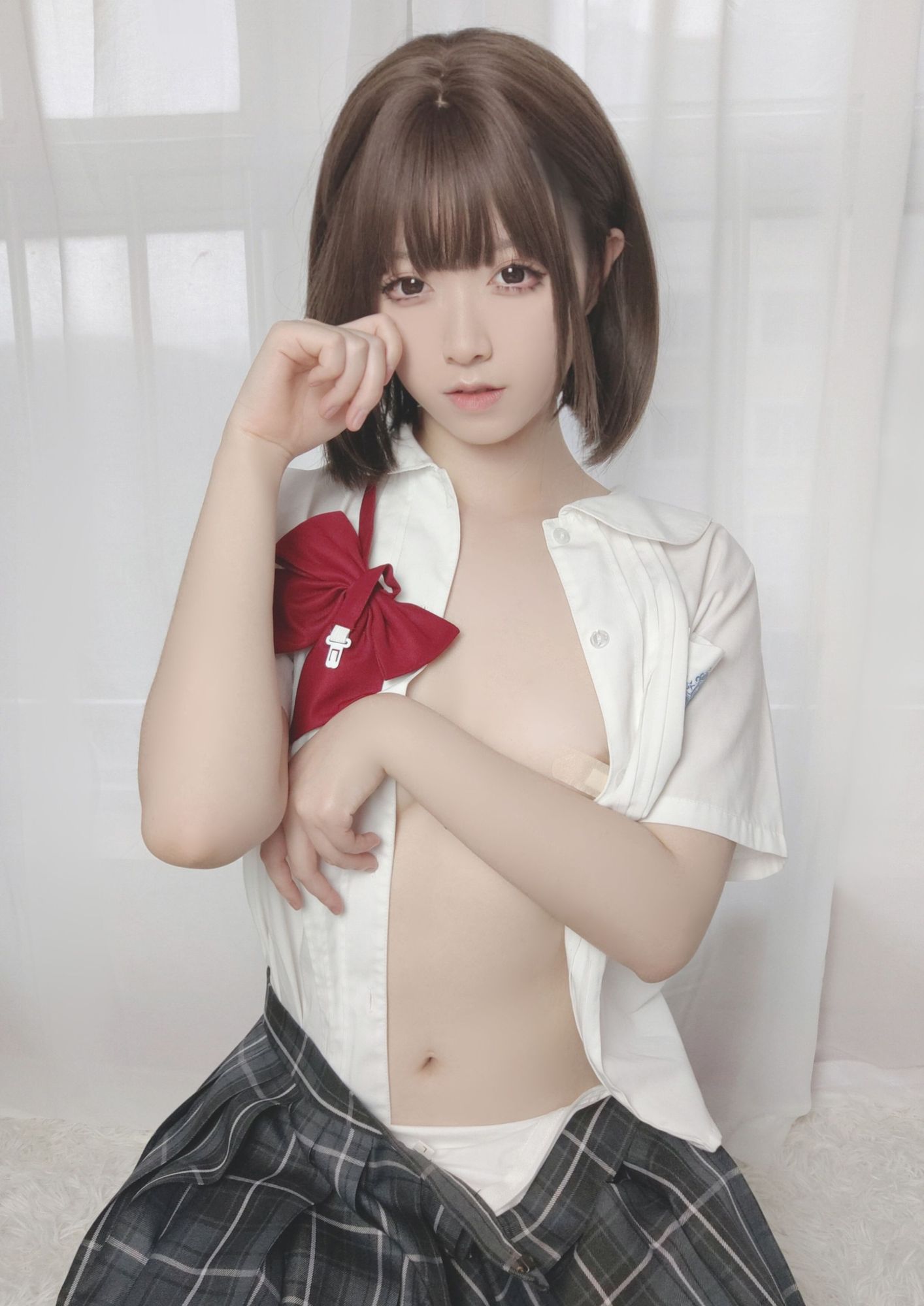 图片[9]-No.010 – 制服自撮り [21P]-coswz-cos王者
