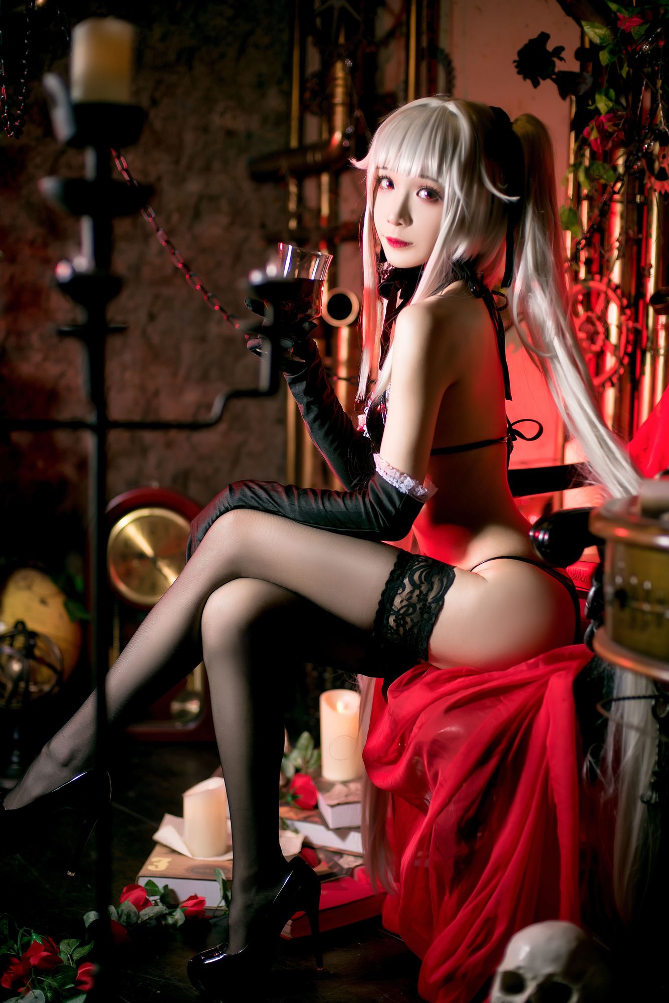 图片[10]-No.017 – 雾枝礼服+水着 [30P]-coswz-cos王者