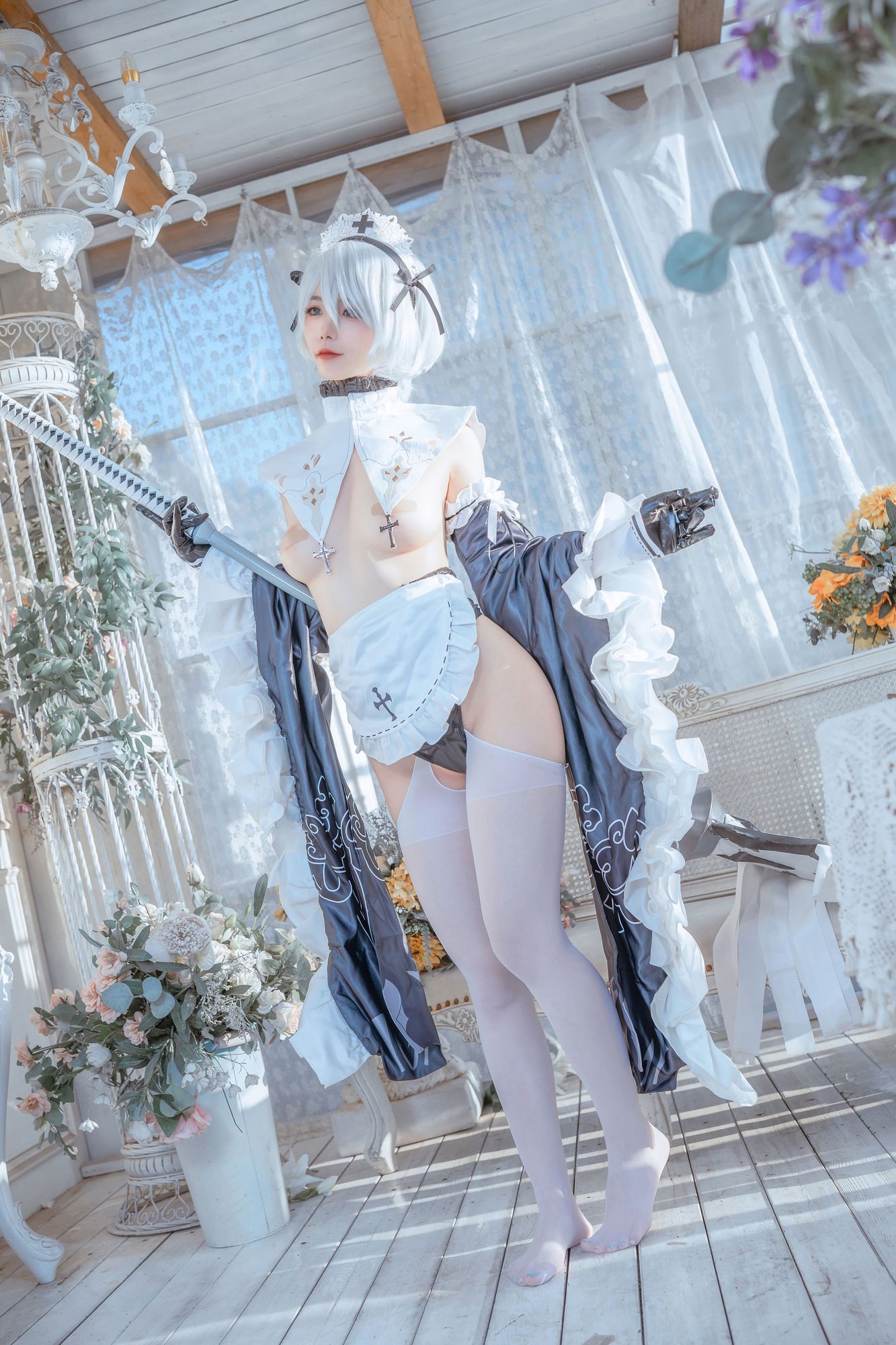 图片[6]-No.023 – 女仆2B [27P]-coswz-cos王者