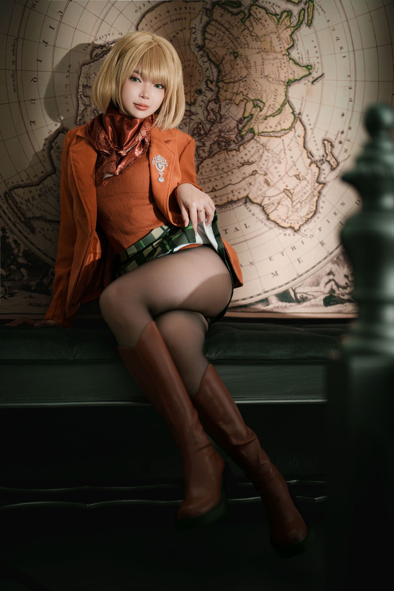 图片[6]-No.026 – RE4 Remake Ashley Graham [32P 10V]-coswz-cos王者
