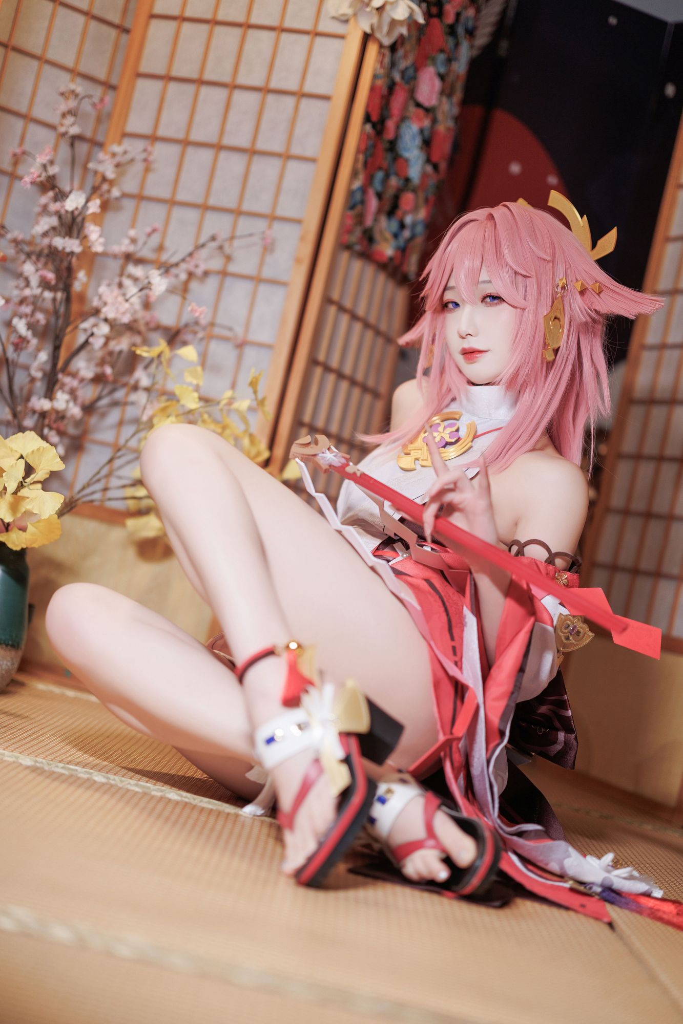图片[39]-No.033 – 原神 八重神子 [40P]-coswz-cos王者
