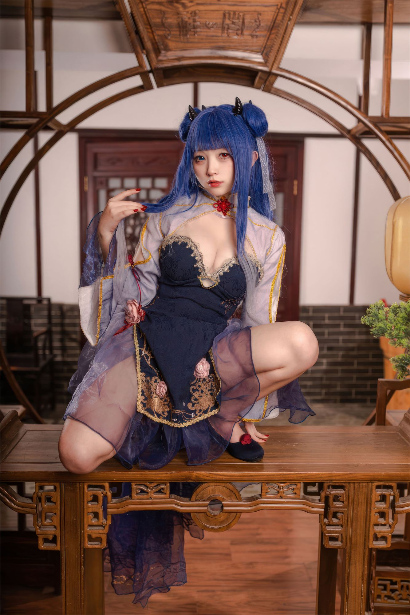 图片[55]-No.039 – 伊吹·新桃换旧符 [90P]-coswz-cos王者