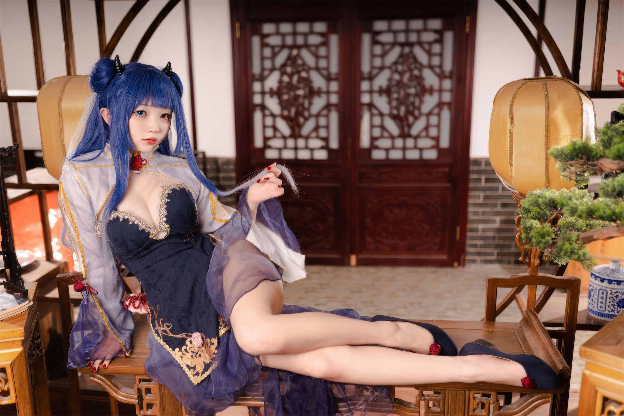 图片[36]-No.039 – 伊吹·新桃换旧符 [90P]-coswz-cos王者