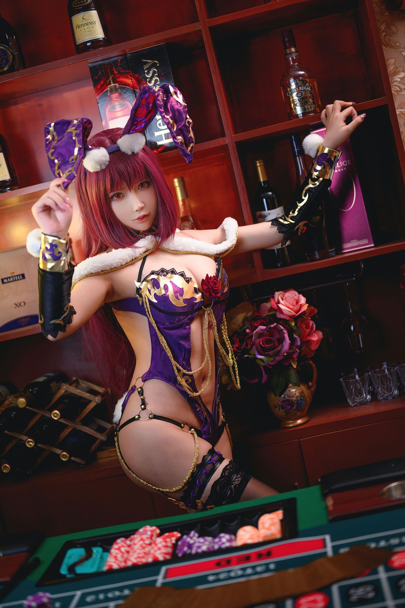 图片[13]-No.040-斯卡哈兔女郎 [51P]-coswz-cos王者