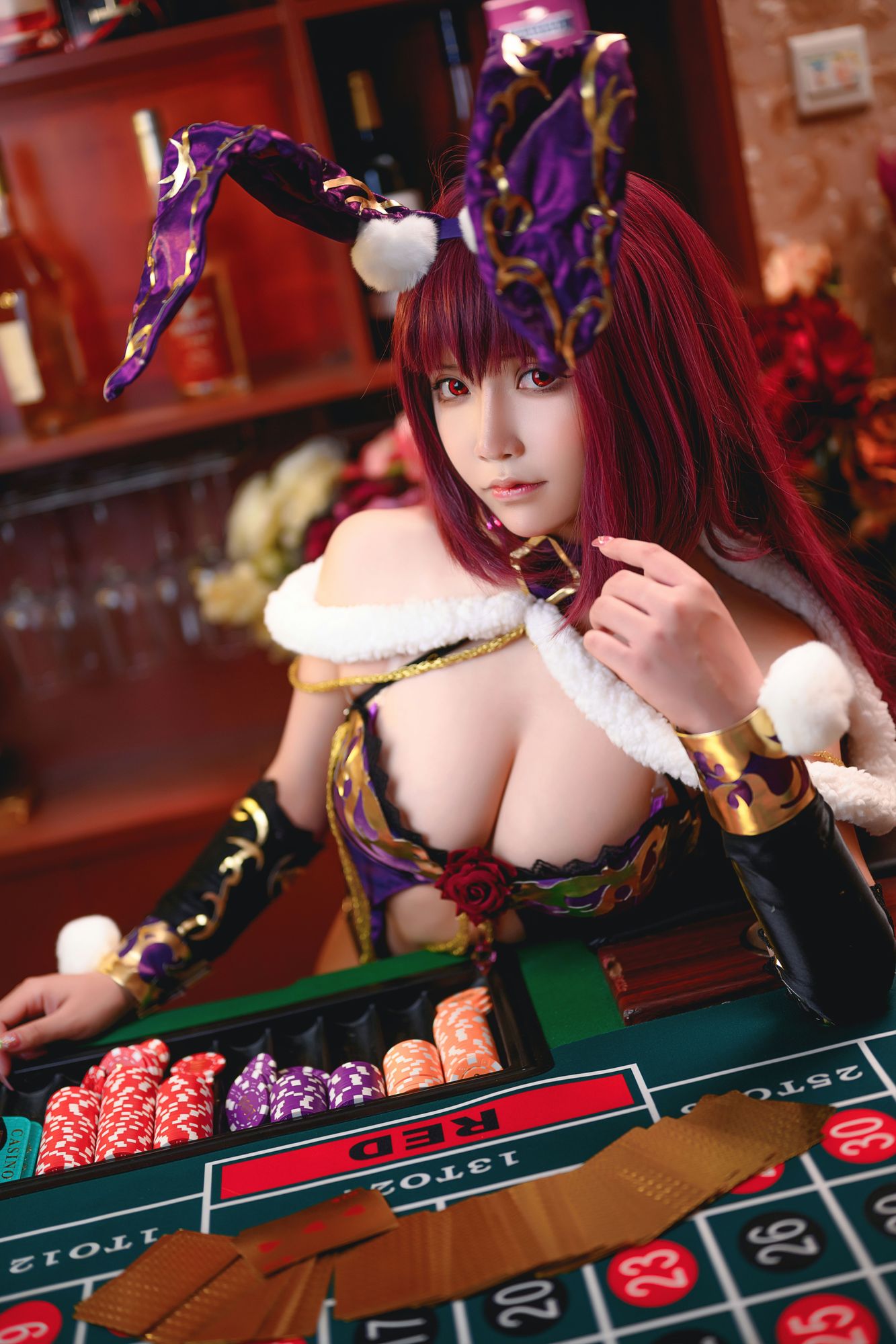 图片[12]-No.040-斯卡哈兔女郎 [51P]-coswz-cos王者