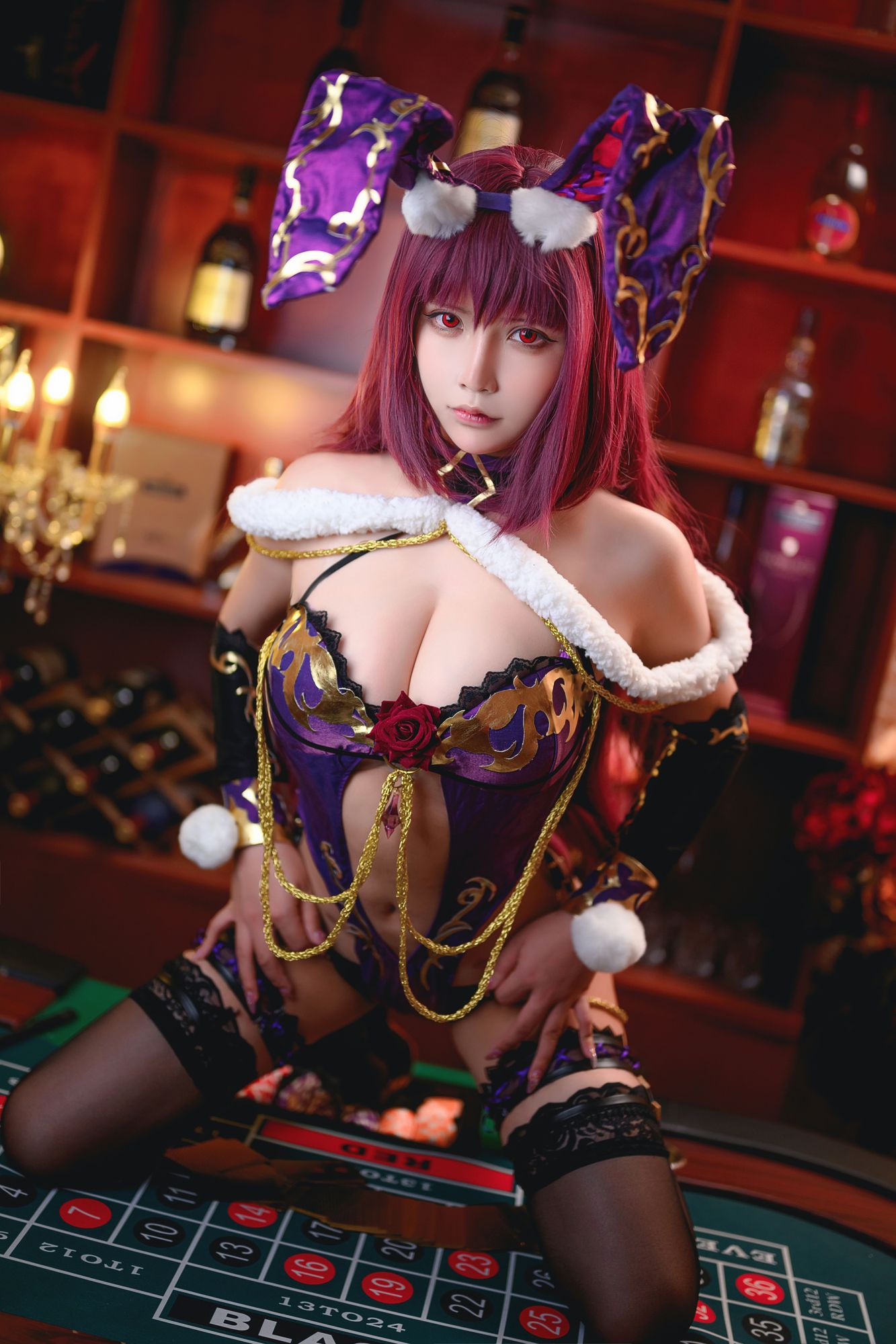 图片[17]-No.040-斯卡哈兔女郎 [51P]-coswz-cos王者